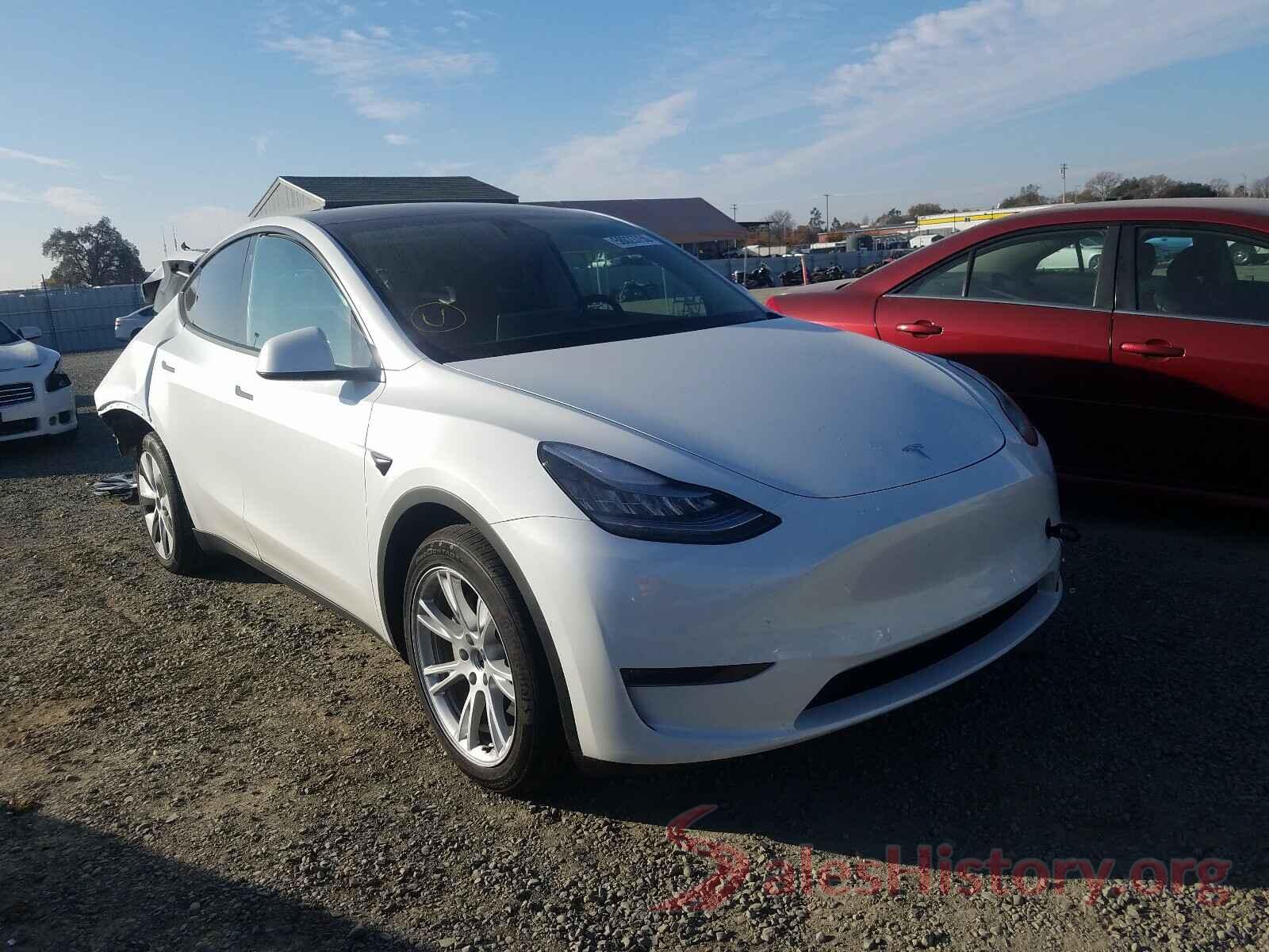 5YJYGDEE5LF052840 2020 TESLA MODEL Y