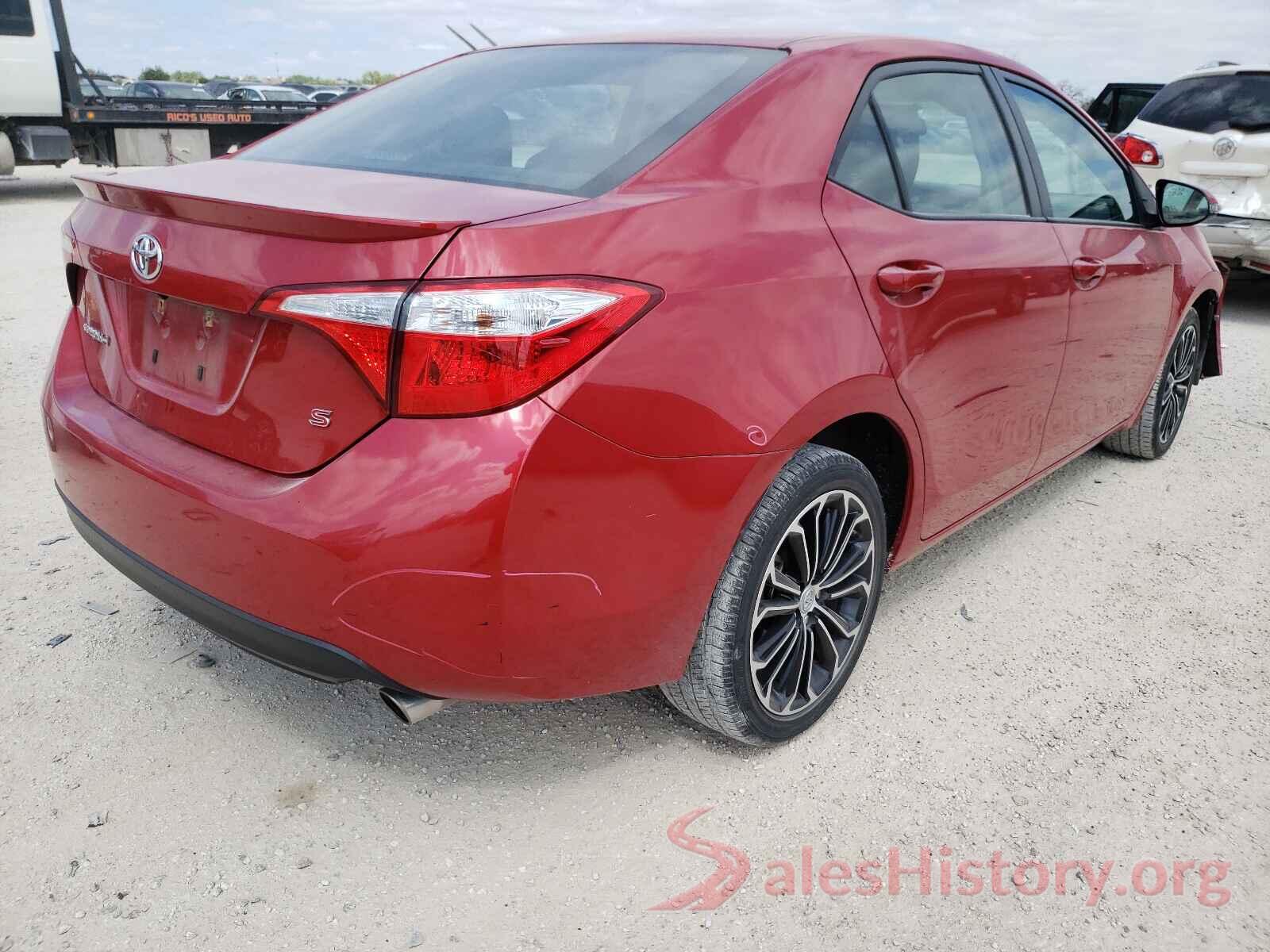 2T1BURHEXGC498323 2016 TOYOTA COROLLA