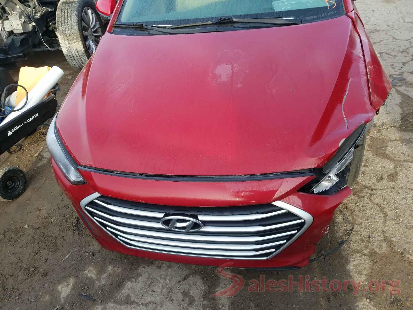 KMHD74LF3HU391858 2017 HYUNDAI ELANTRA