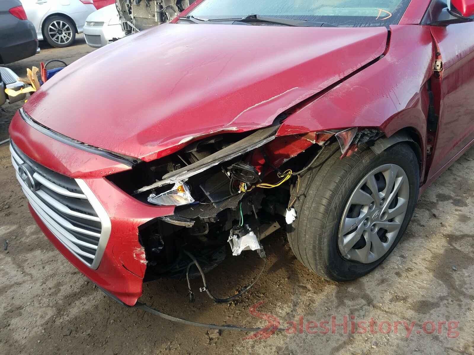 KMHD74LF3HU391858 2017 HYUNDAI ELANTRA