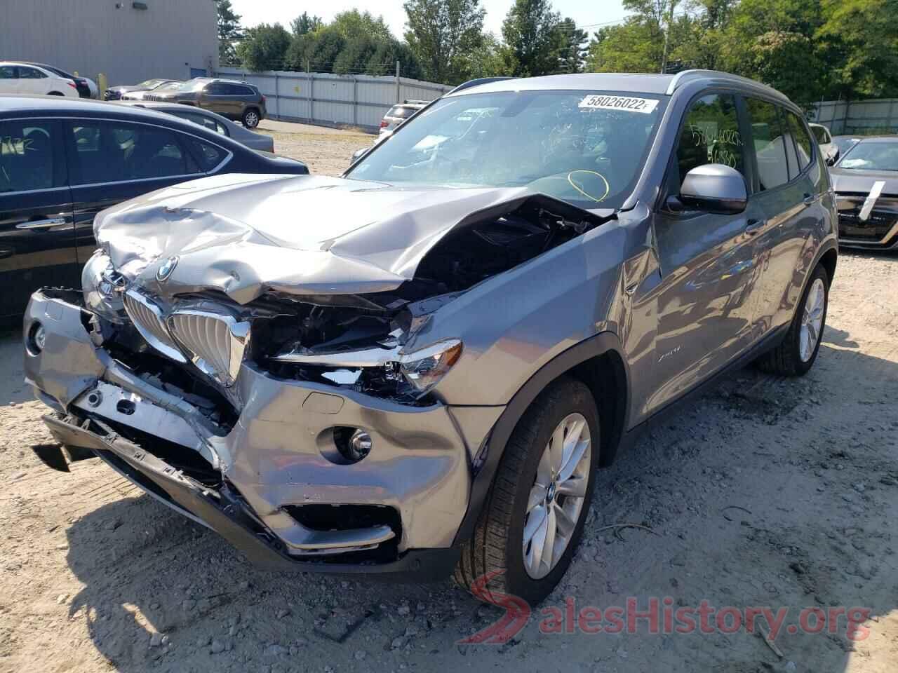 5UXWX9C37H0W68355 2017 BMW X3