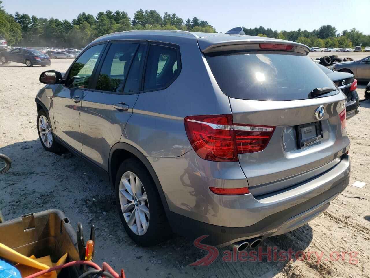 5UXWX9C37H0W68355 2017 BMW X3