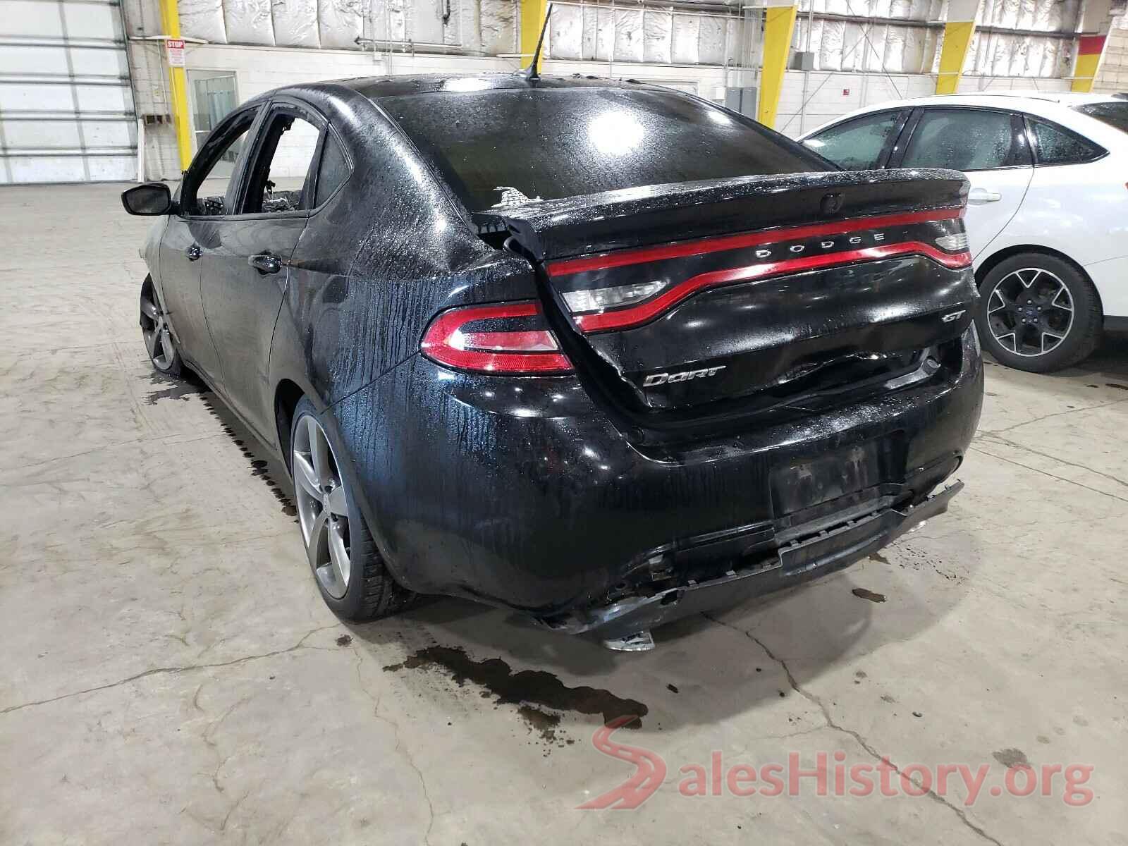 1C3CDFEB2GD645433 2016 DODGE DART