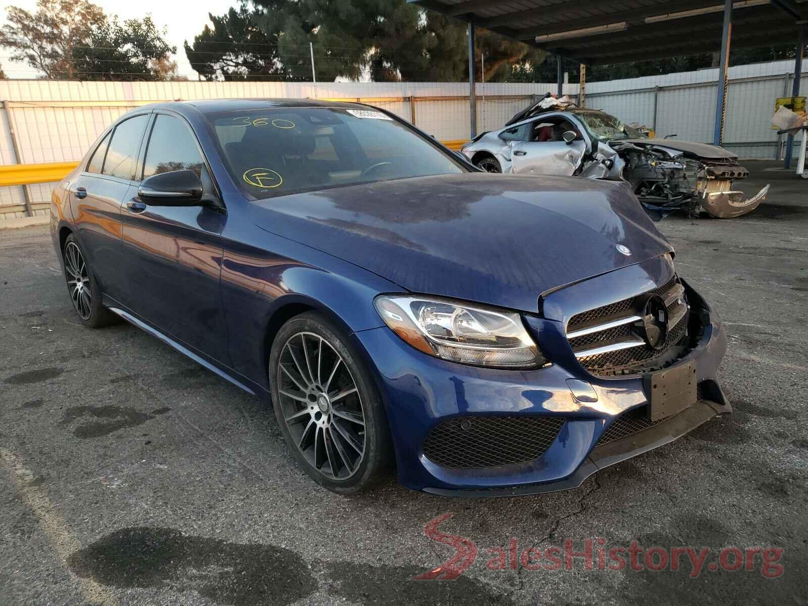 55SWF4JB6HU206399 2017 MERCEDES-BENZ C CLASS