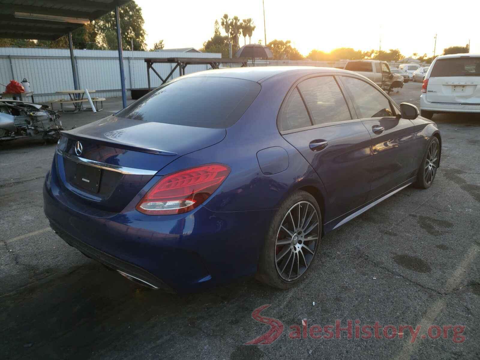 55SWF4JB6HU206399 2017 MERCEDES-BENZ C CLASS