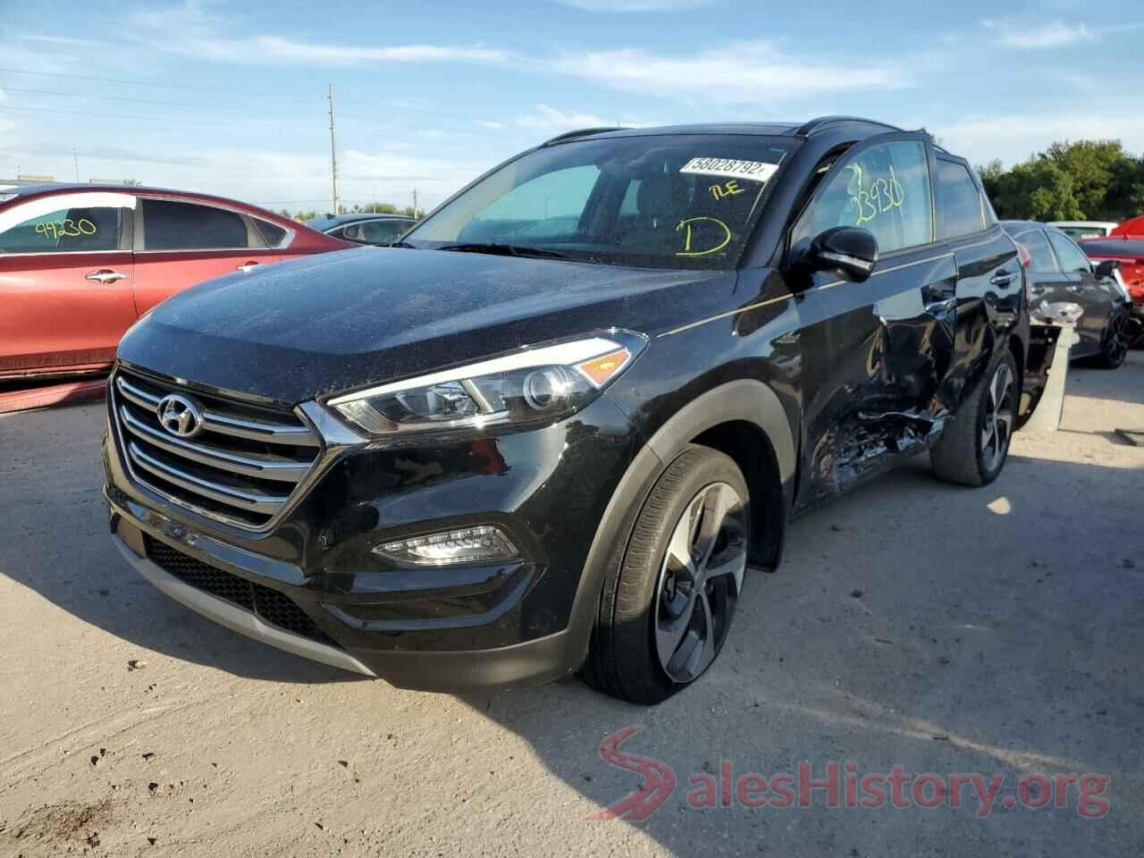 KM8J33A26JU748142 2018 HYUNDAI TUCSON