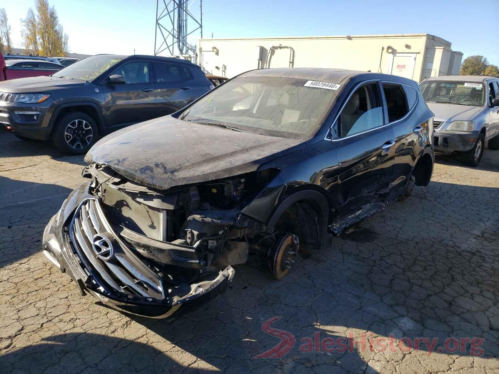 5NMZT3LB9HH043535 2017 HYUNDAI SANTA FE