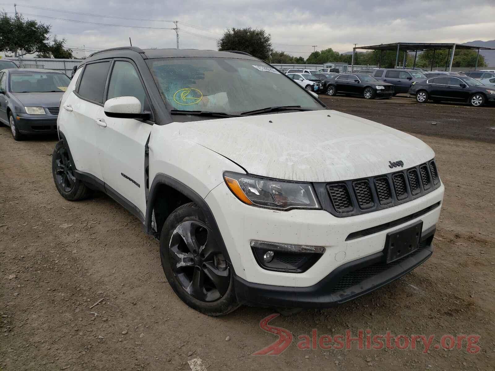 3C4NJCBB1KT613981 2019 JEEP COMPASS