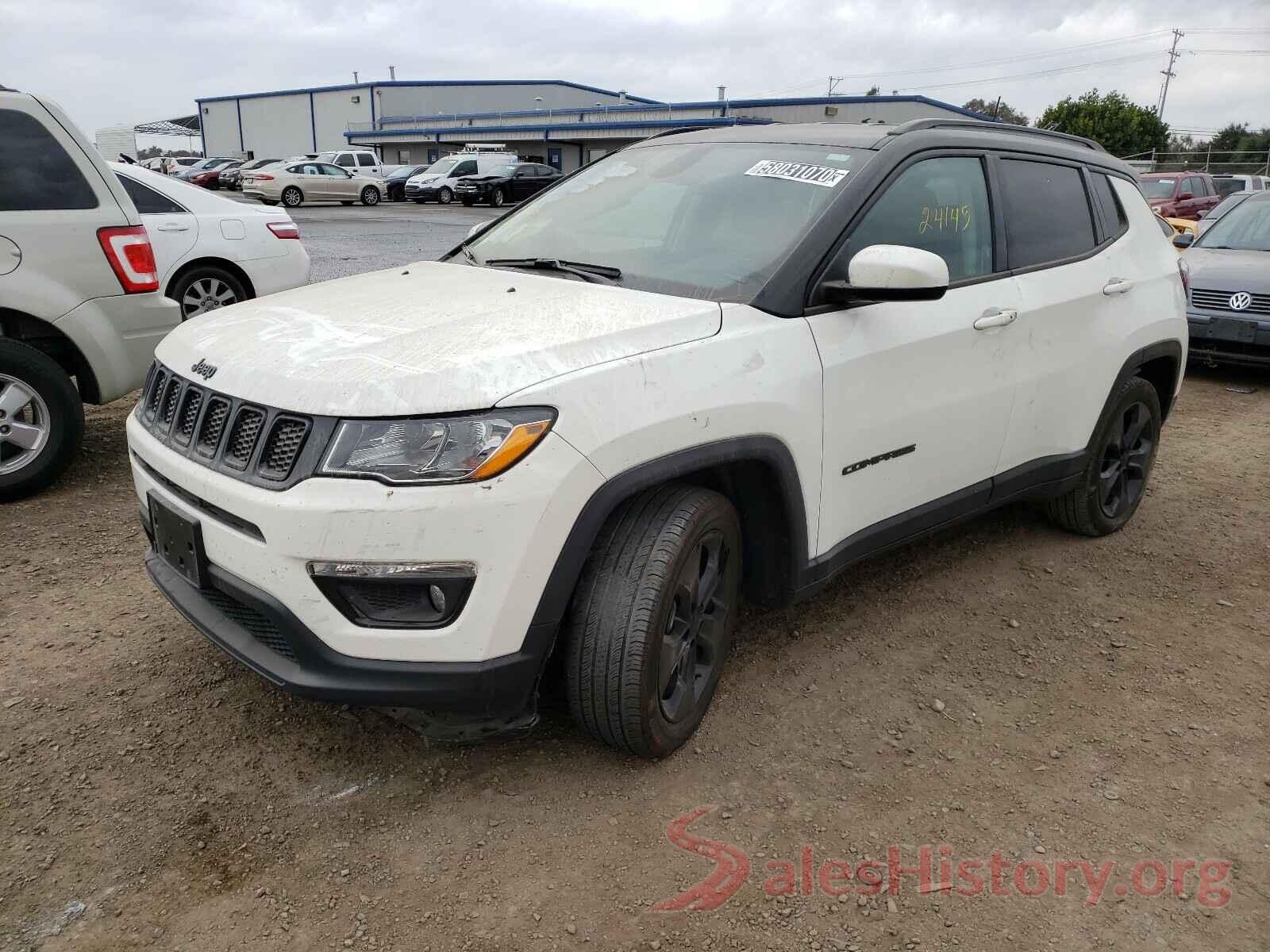 3C4NJCBB1KT613981 2019 JEEP COMPASS