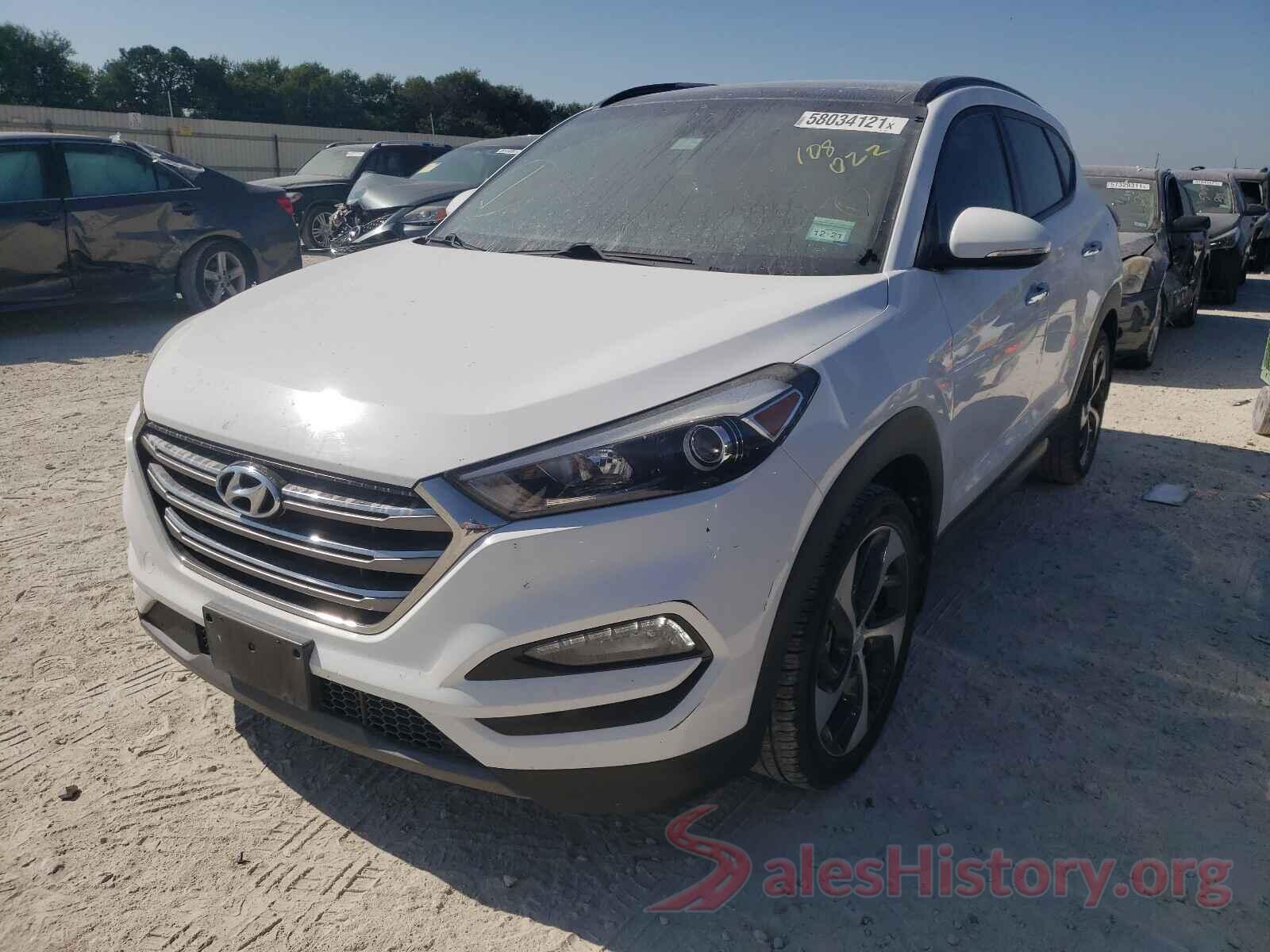 KM8J33A26GU108022 2016 HYUNDAI TUCSON