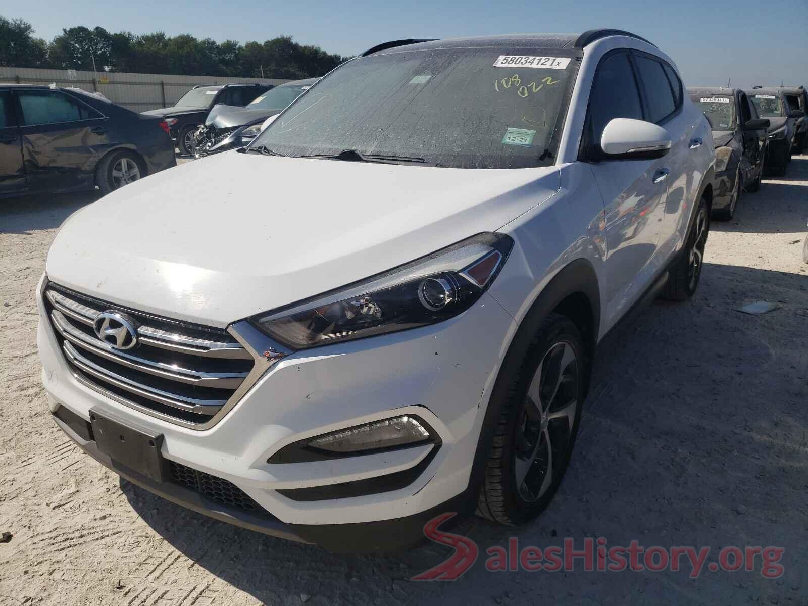 KM8J33A26GU108022 2016 HYUNDAI TUCSON