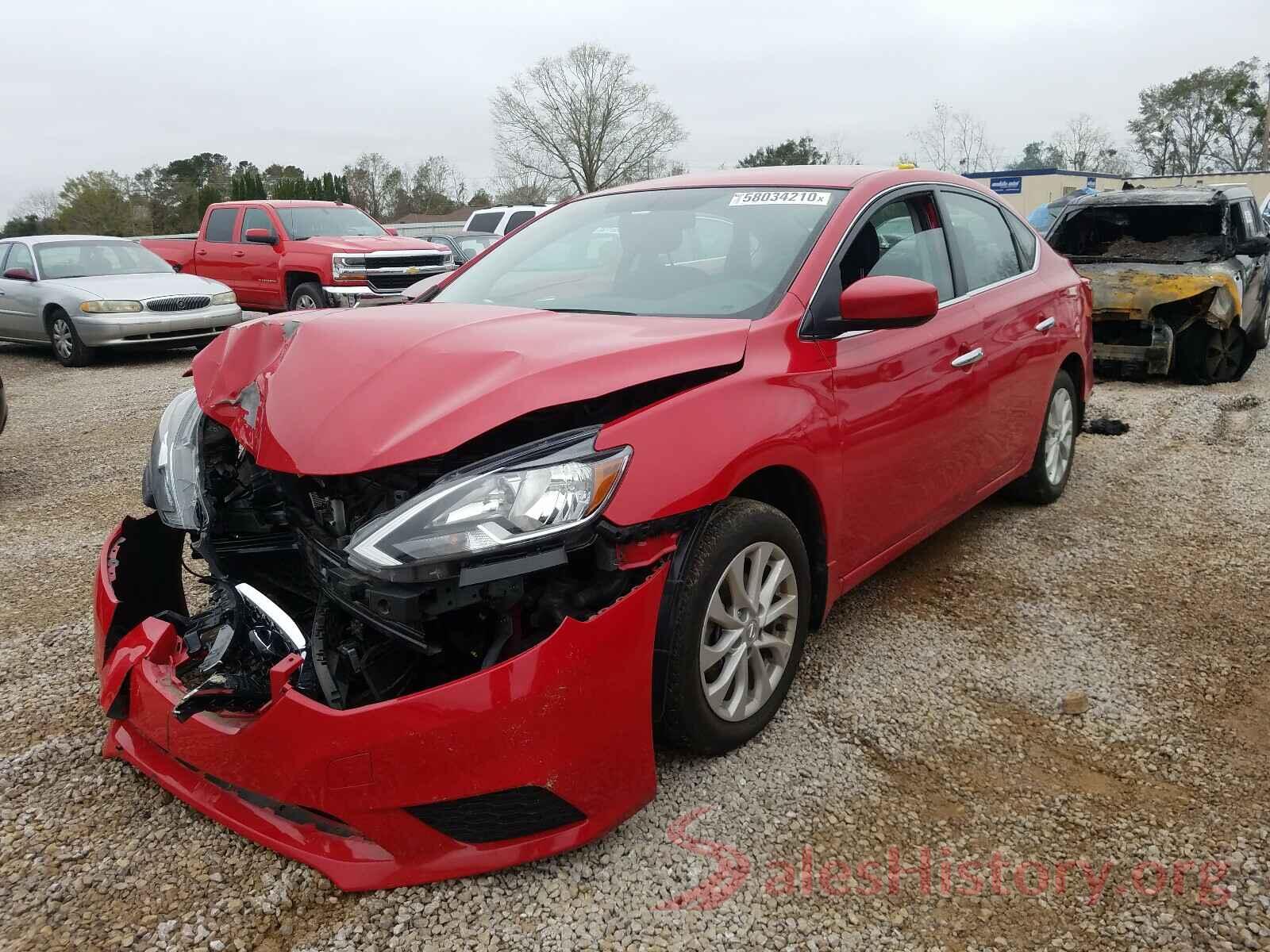 3N1AB7APXKL606577 2019 NISSAN SENTRA