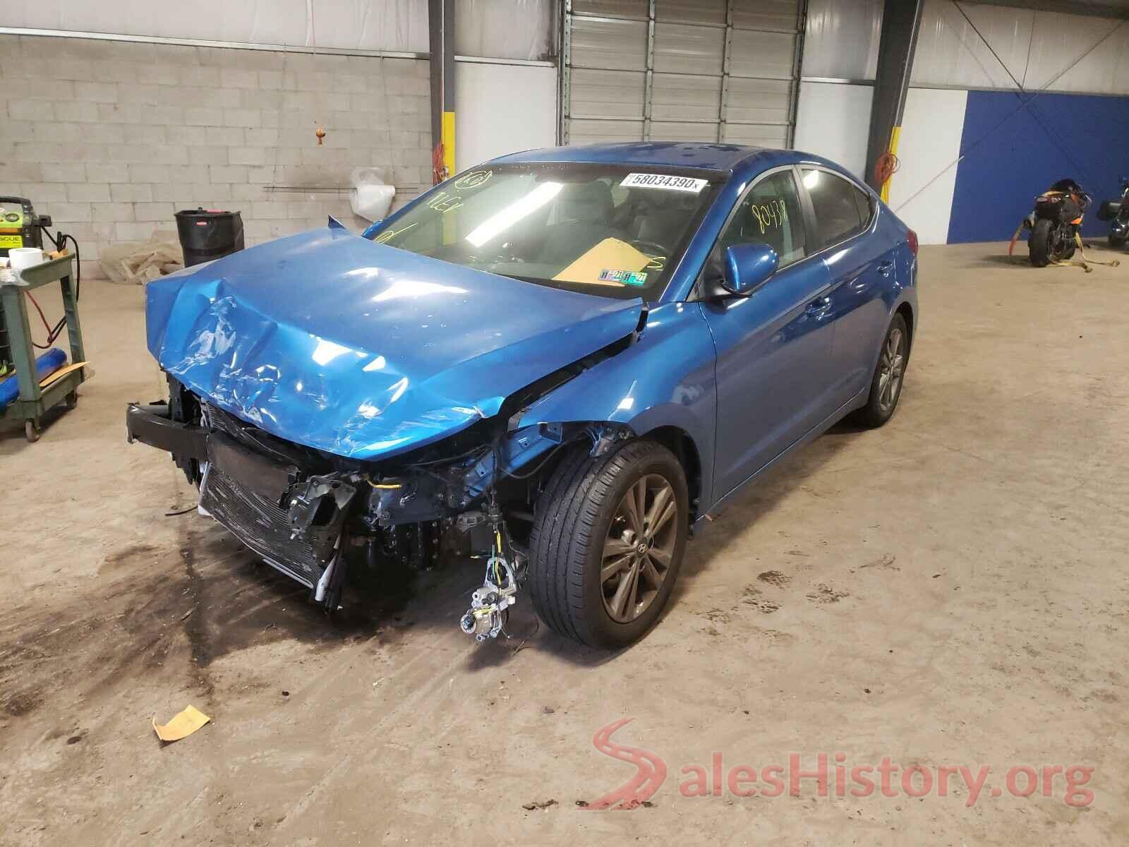 5NPD84LF1HH091151 2017 HYUNDAI ELANTRA