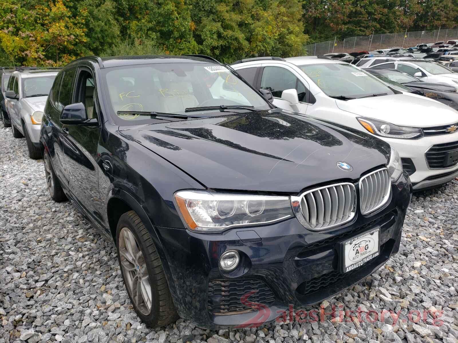 5UXWX9C58H0D97827 2017 BMW X3