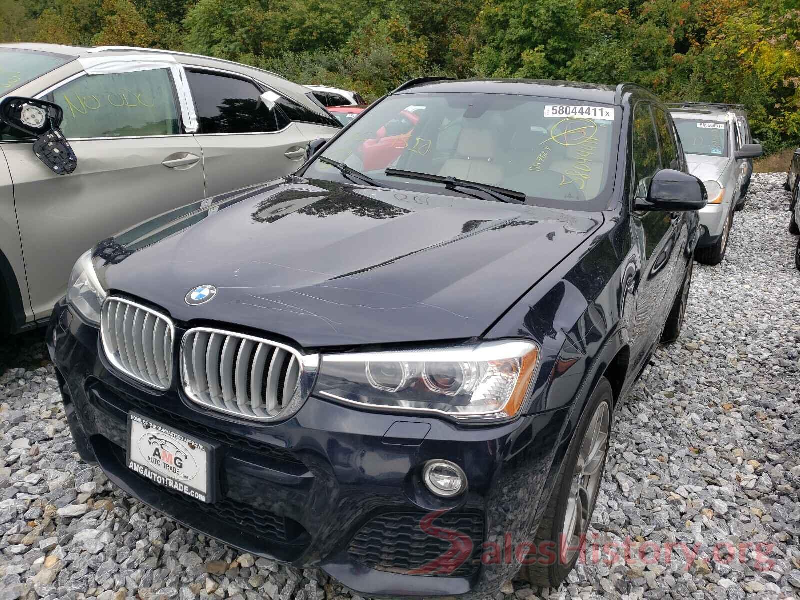 5UXWX9C58H0D97827 2017 BMW X3