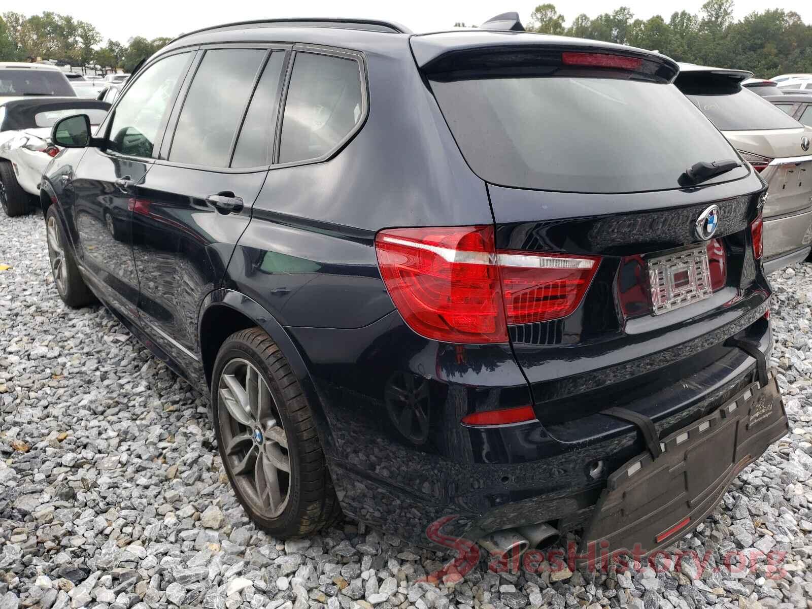 5UXWX9C58H0D97827 2017 BMW X3