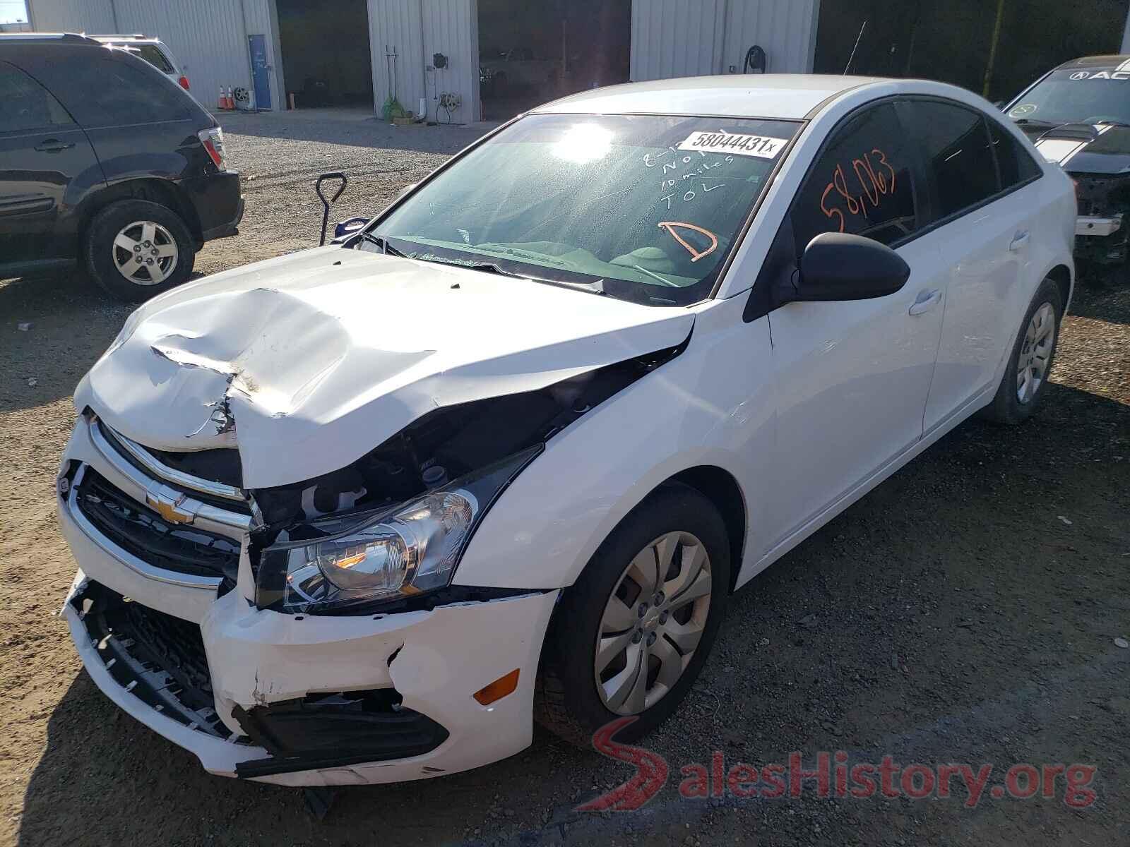 1G1PC5SH5G7222775 2016 CHEVROLET CRUZE