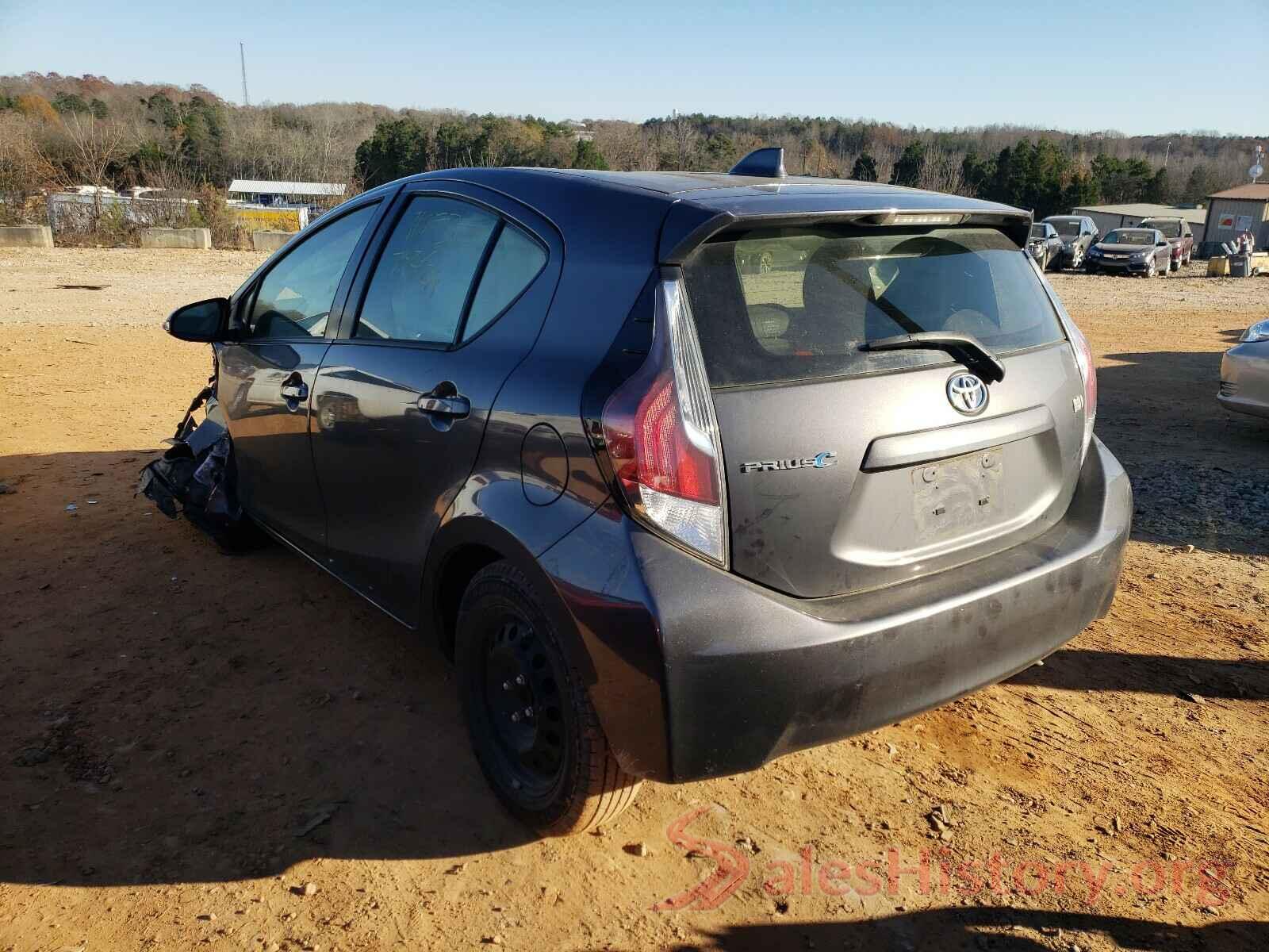 JTDKDTB34G1121074 2016 TOYOTA PRIUS