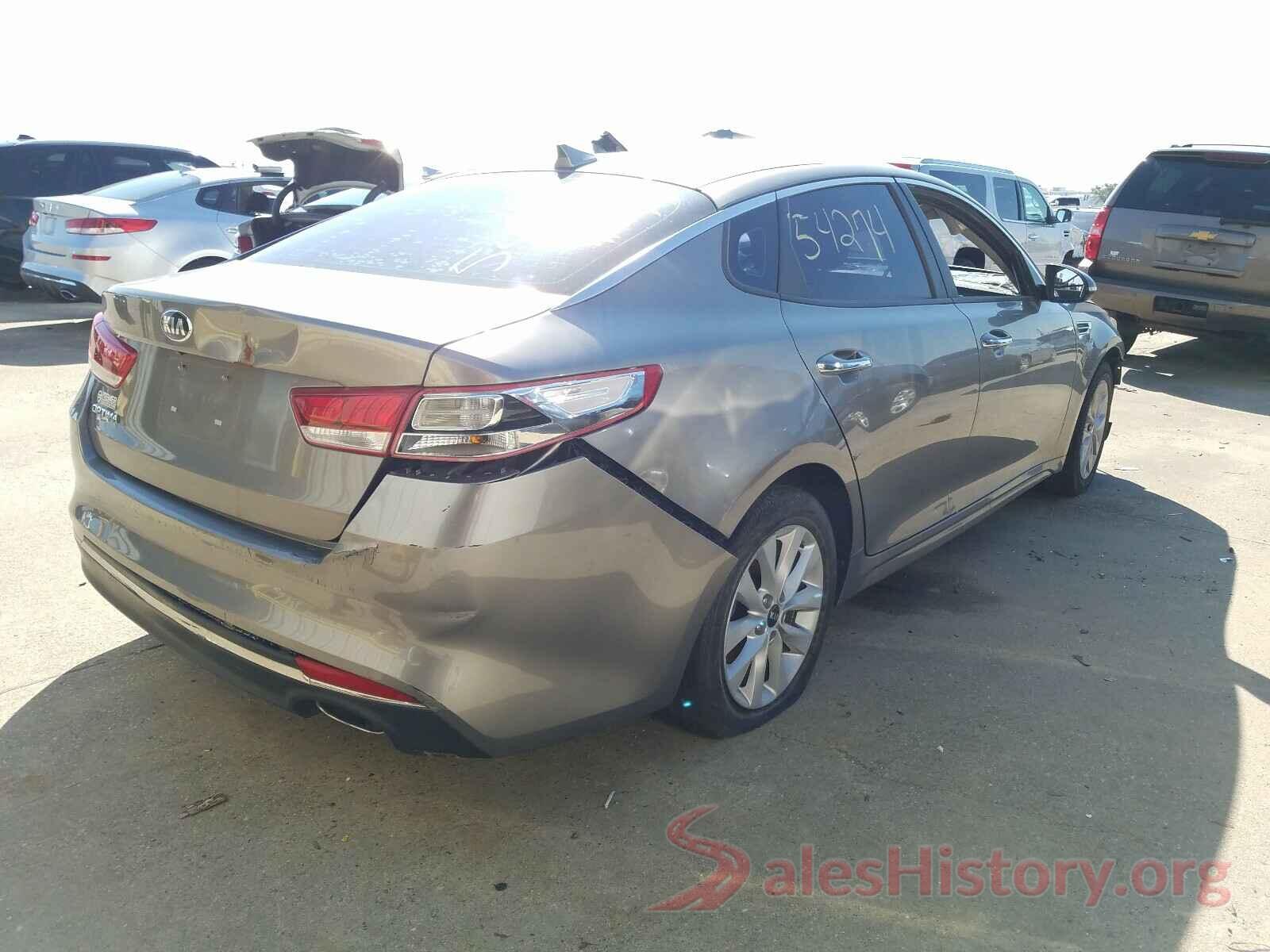 5XXGT4L37GG001156 2016 KIA OPTIMA