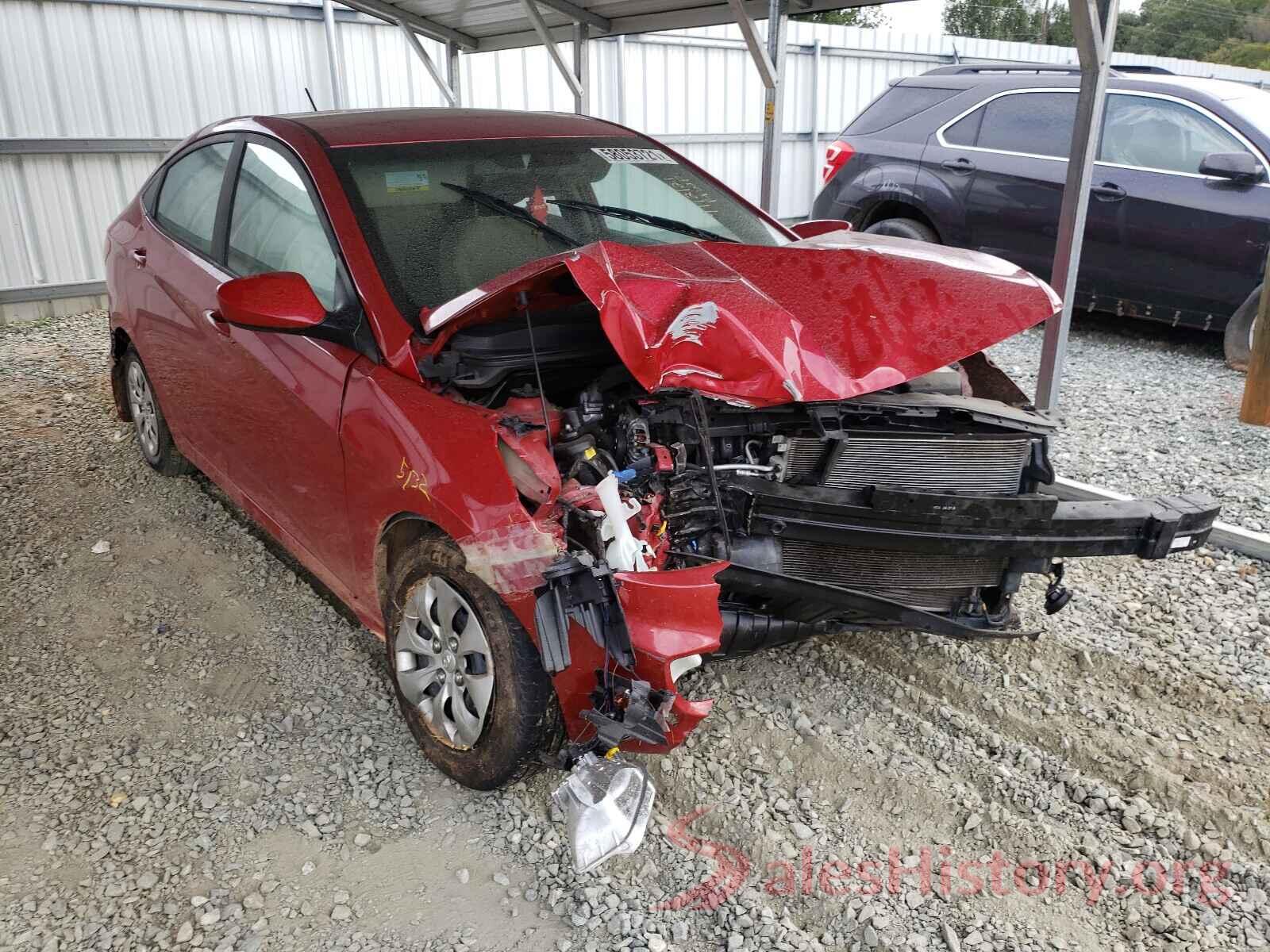 KMHCT4AE5GU136998 2016 HYUNDAI ACCENT