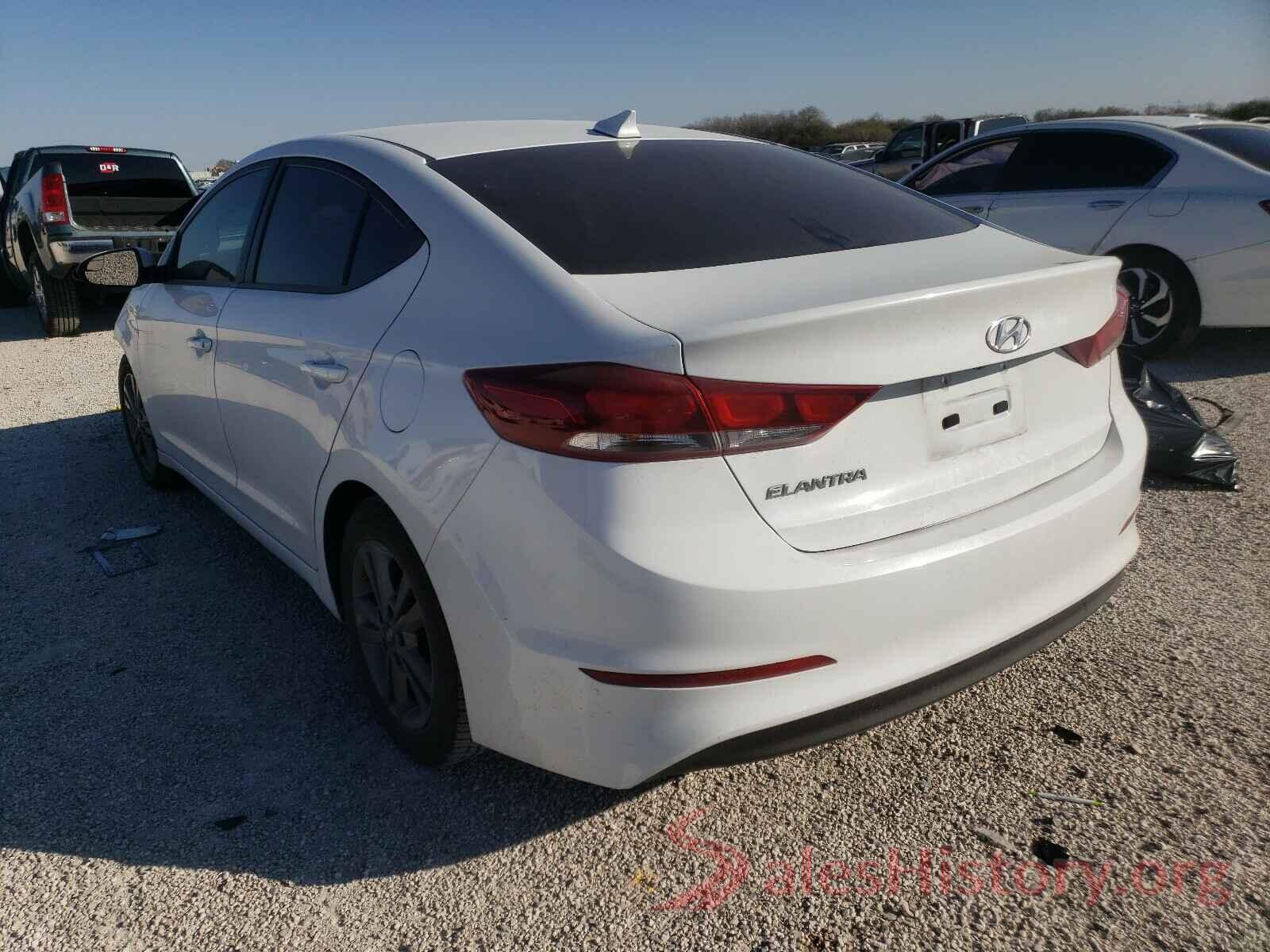 5NPD84LF7HH032637 2017 HYUNDAI ELANTRA