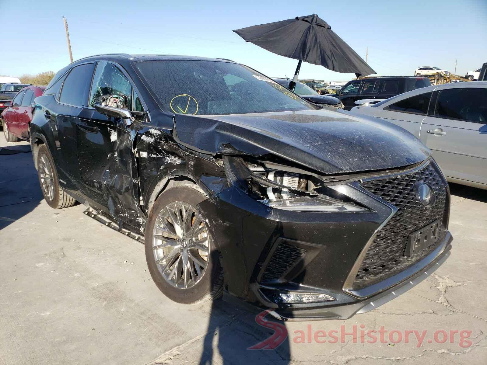 2T2YGMDA1LC043678 2020 LEXUS RX450