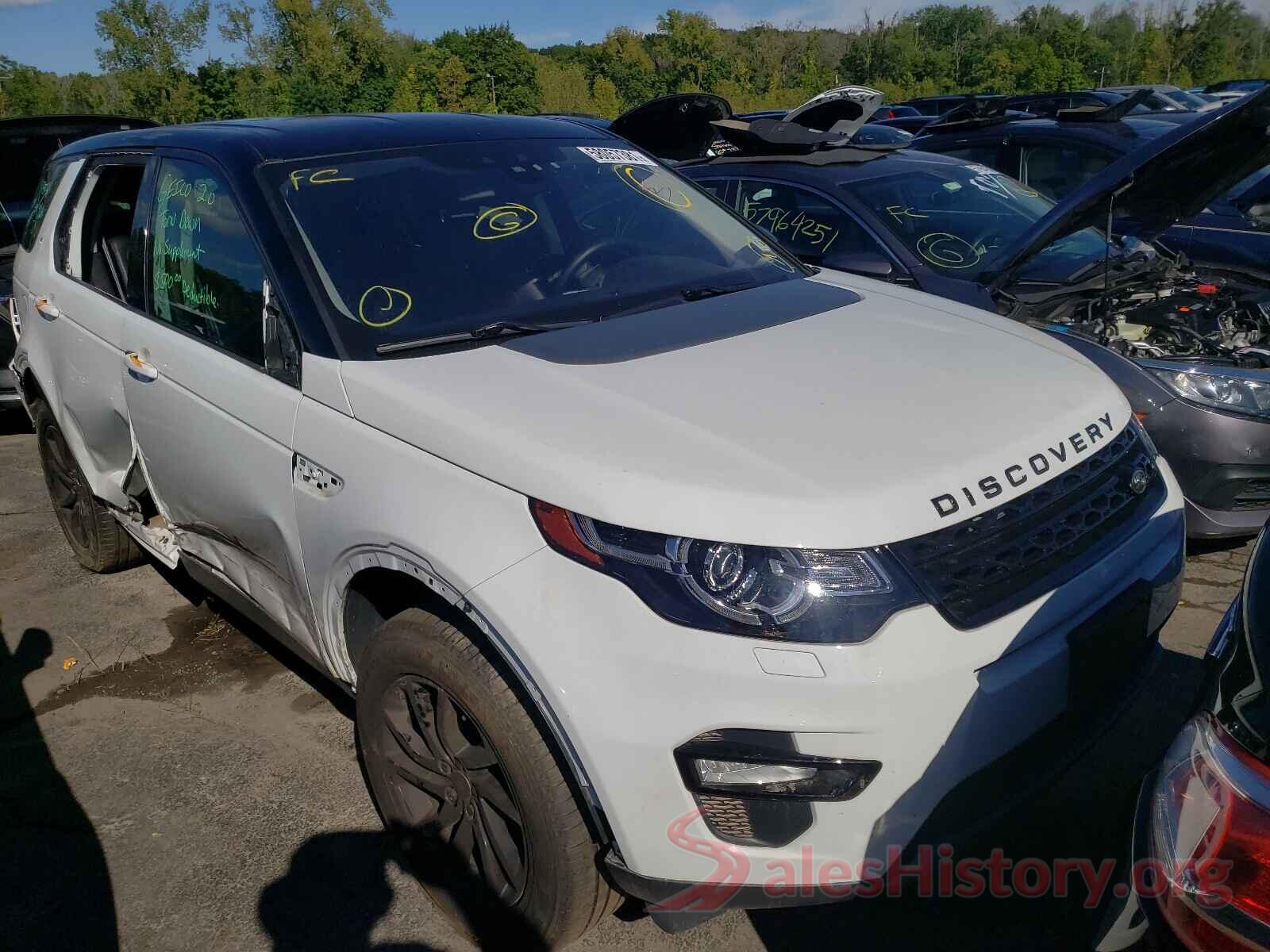 SALCP2FX8KH829145 2019 LAND ROVER DISCOVERY