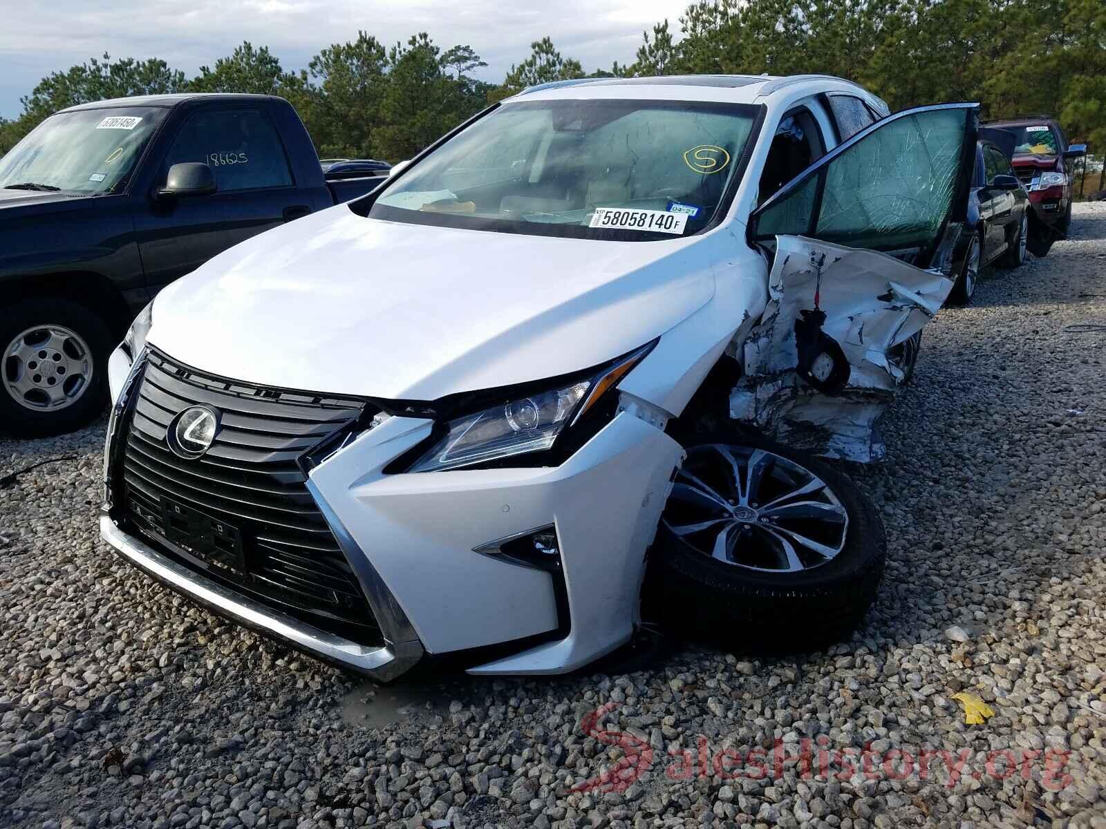 2T2ZZMCA8HC041613 2017 LEXUS RX350