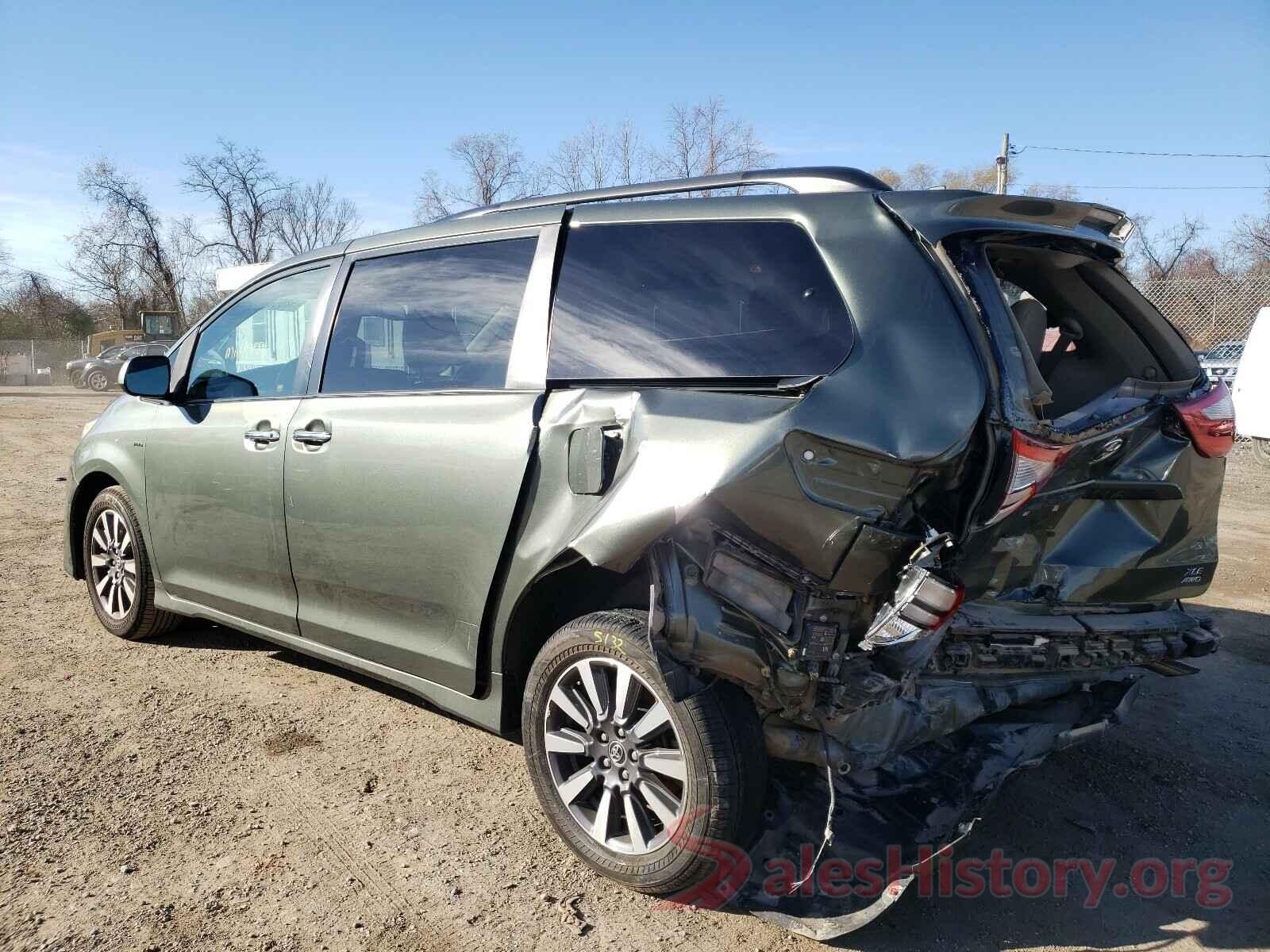 5TDDZ3DC6JS189684 2018 TOYOTA SIENNA