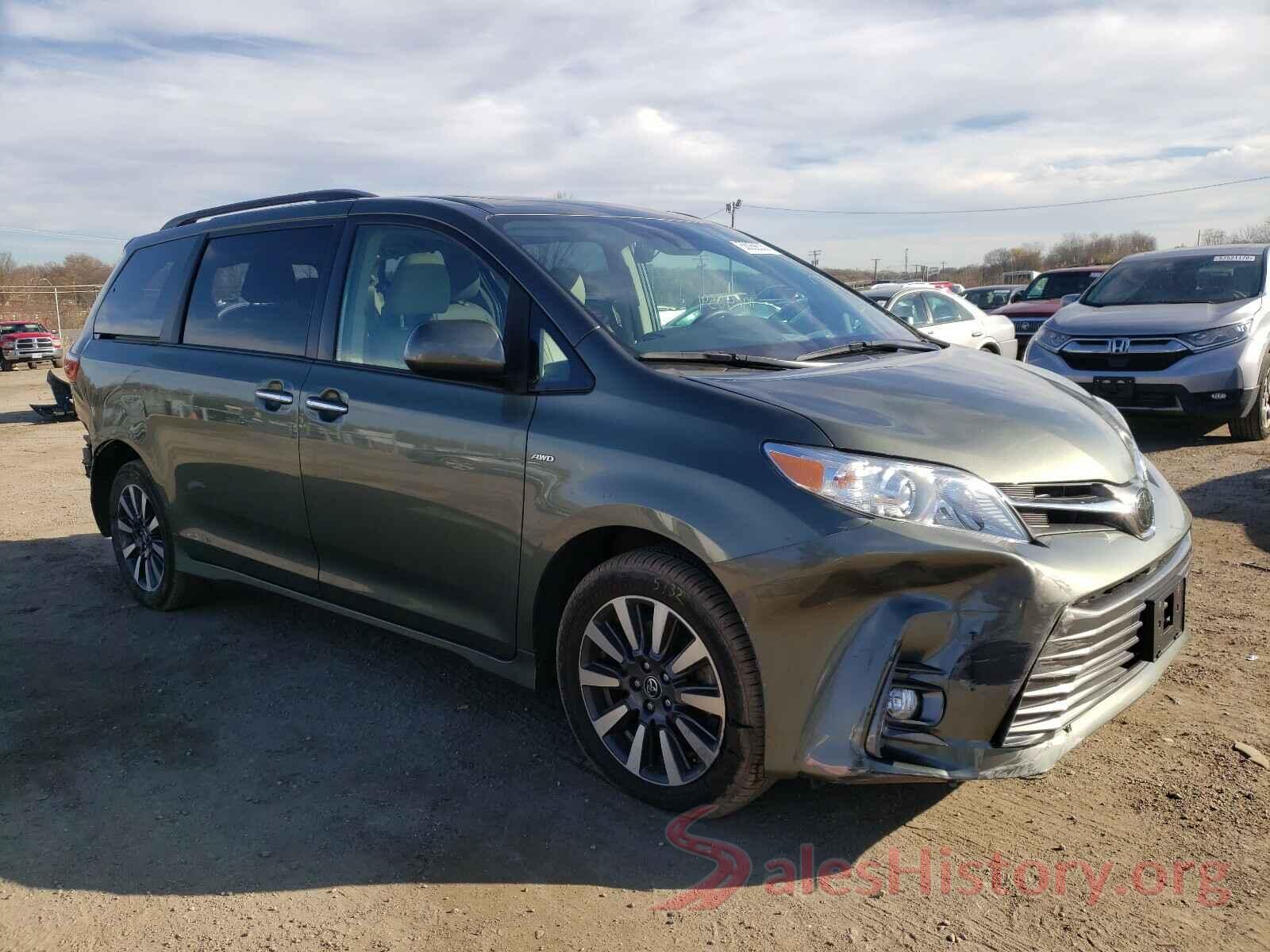 5TDDZ3DC6JS189684 2018 TOYOTA SIENNA