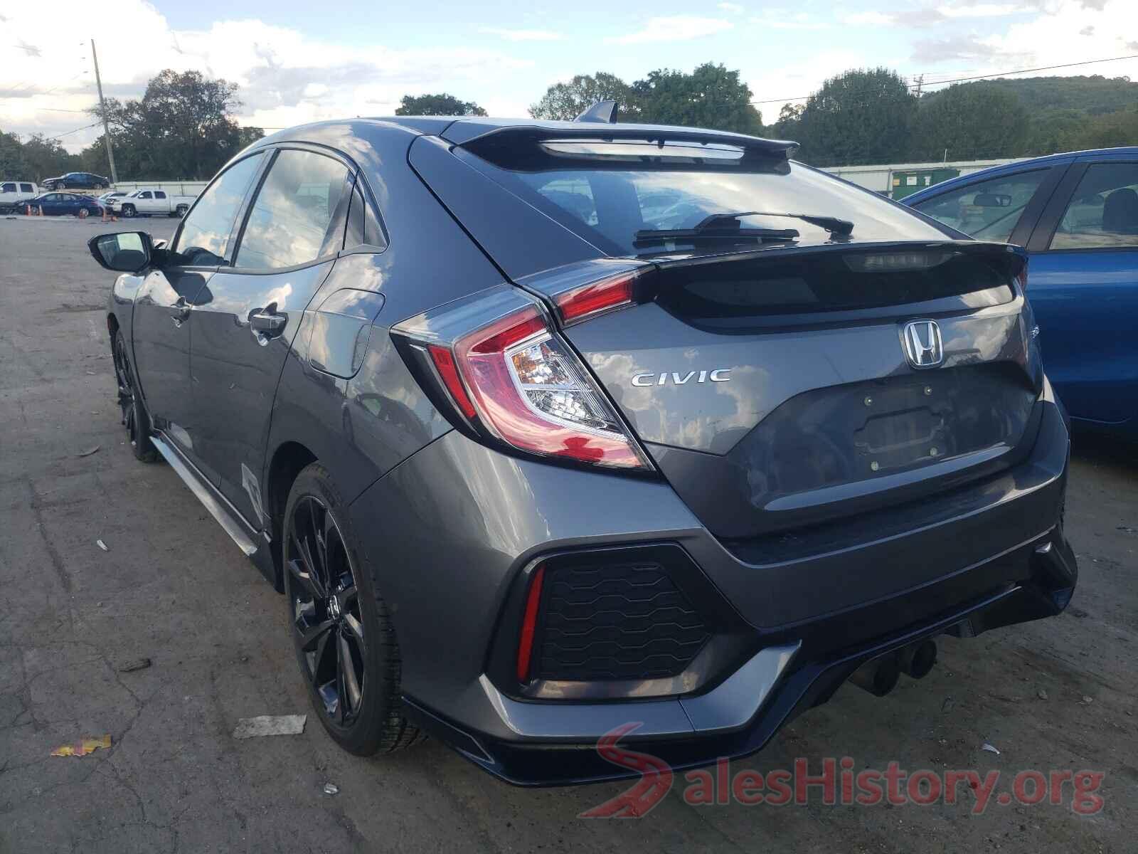 SHHFK7H49HU203887 2017 HONDA CIVIC