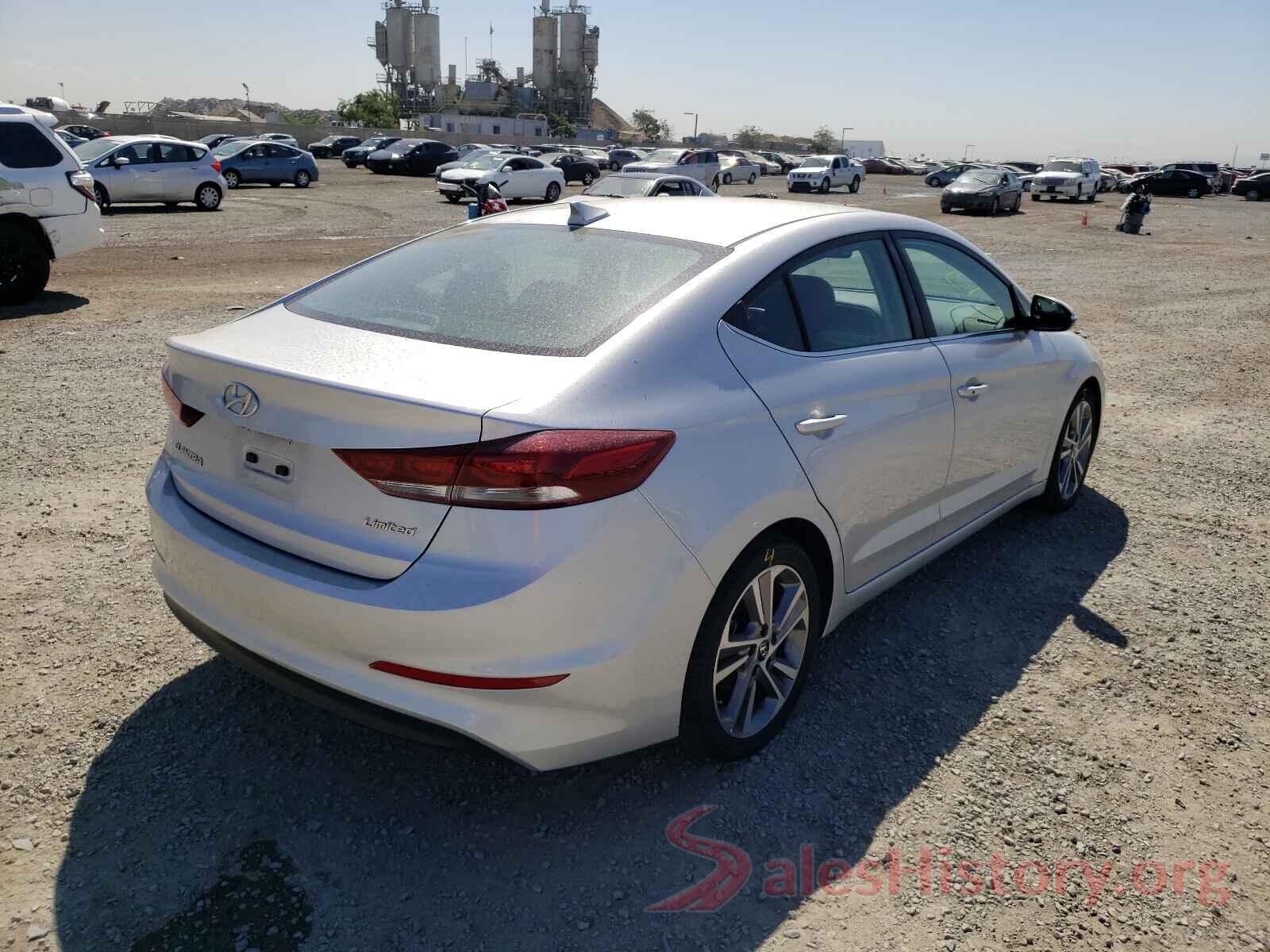 5NPD84LF5JH222460 2018 HYUNDAI ELANTRA