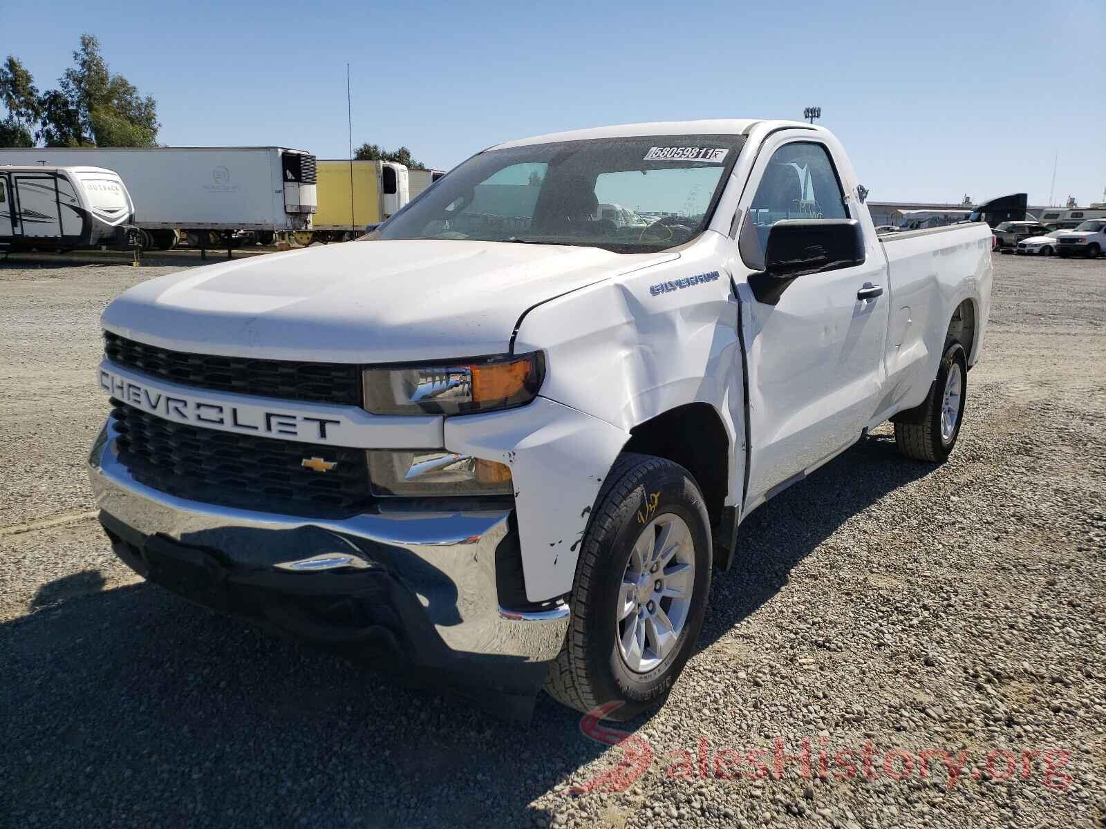 3GCNWAEF9MG206684 2021 CHEVROLET SILVERADO