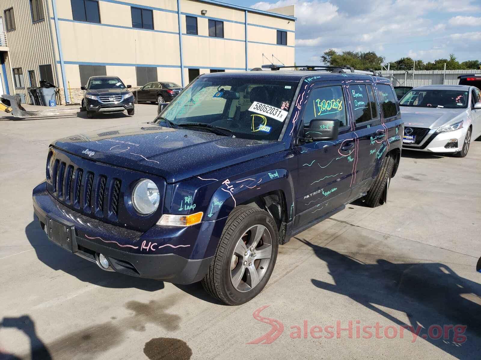 1C4NJRFB0GD610838 2016 JEEP PATRIOT