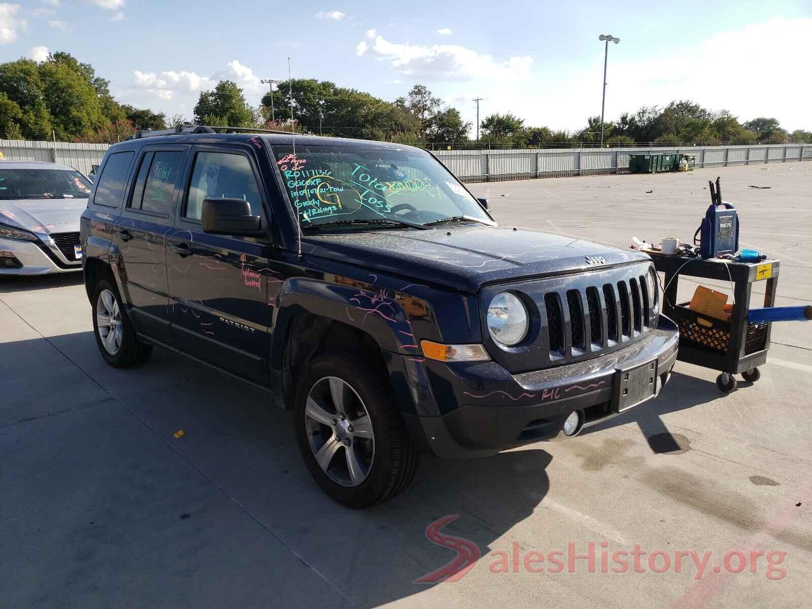 1C4NJRFB0GD610838 2016 JEEP PATRIOT