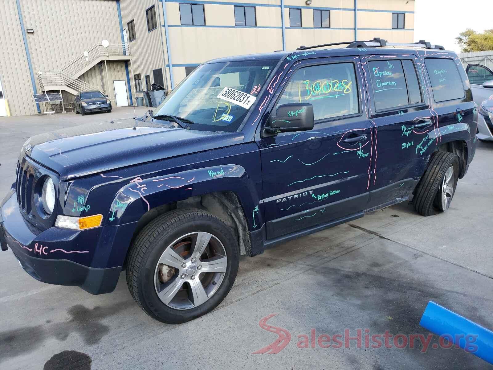 1C4NJRFB0GD610838 2016 JEEP PATRIOT