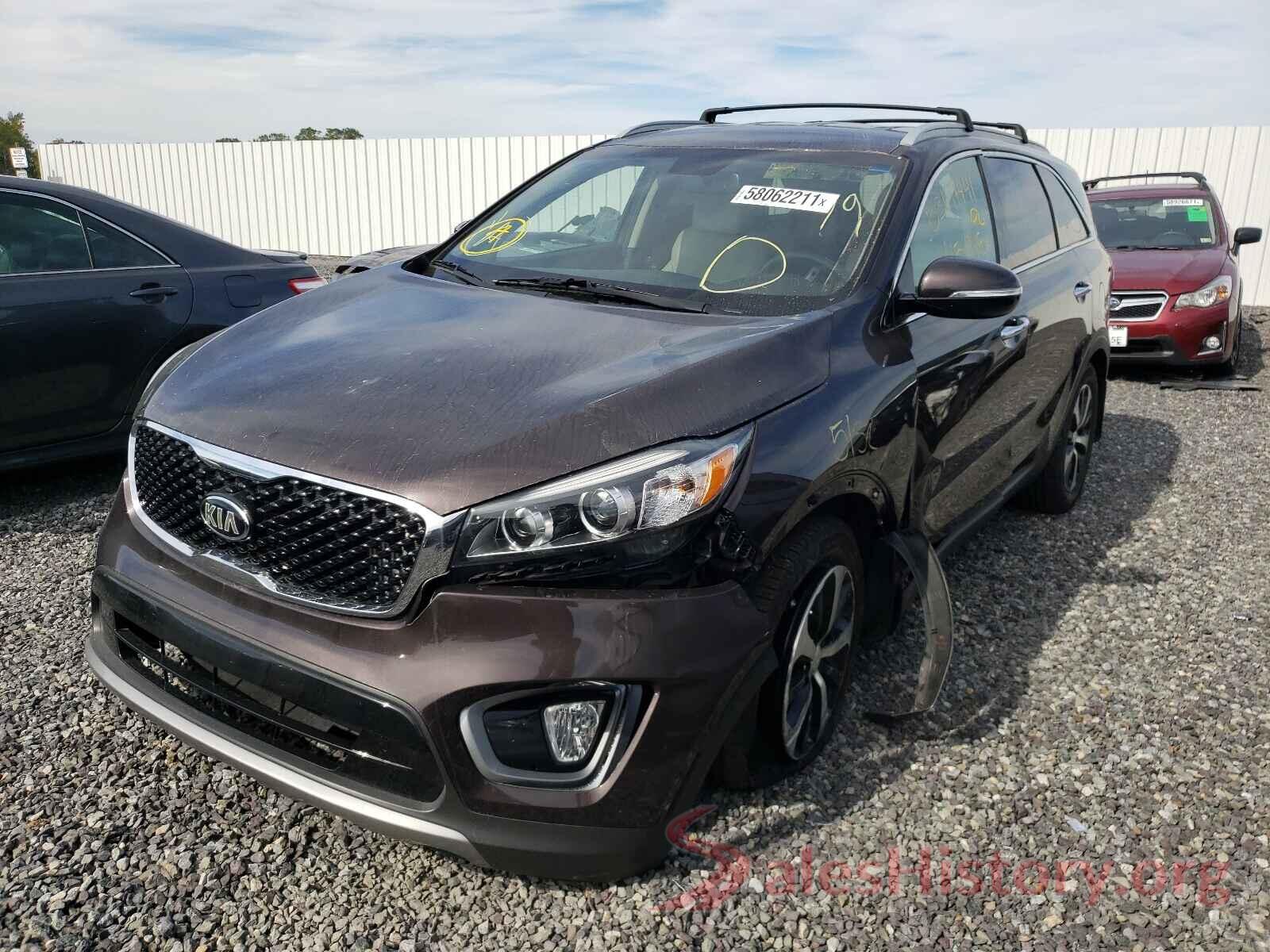 5XYPH4A1XHG278884 2017 KIA SORENTO