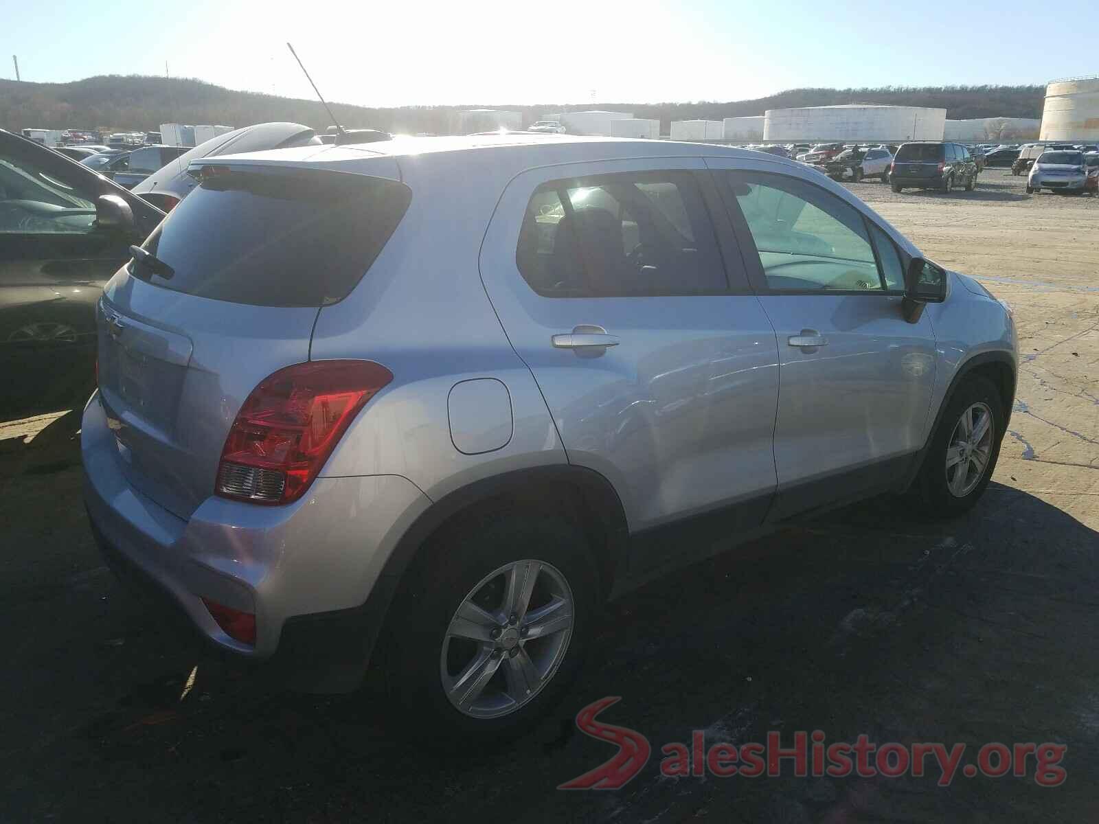 KL7CJKSB8LB039543 2020 CHEVROLET TRAX