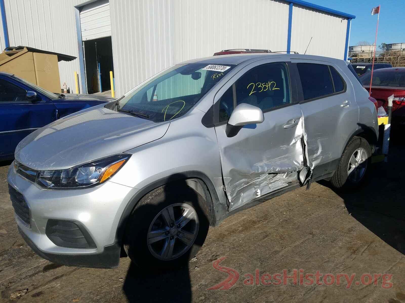 KL7CJKSB8LB039543 2020 CHEVROLET TRAX