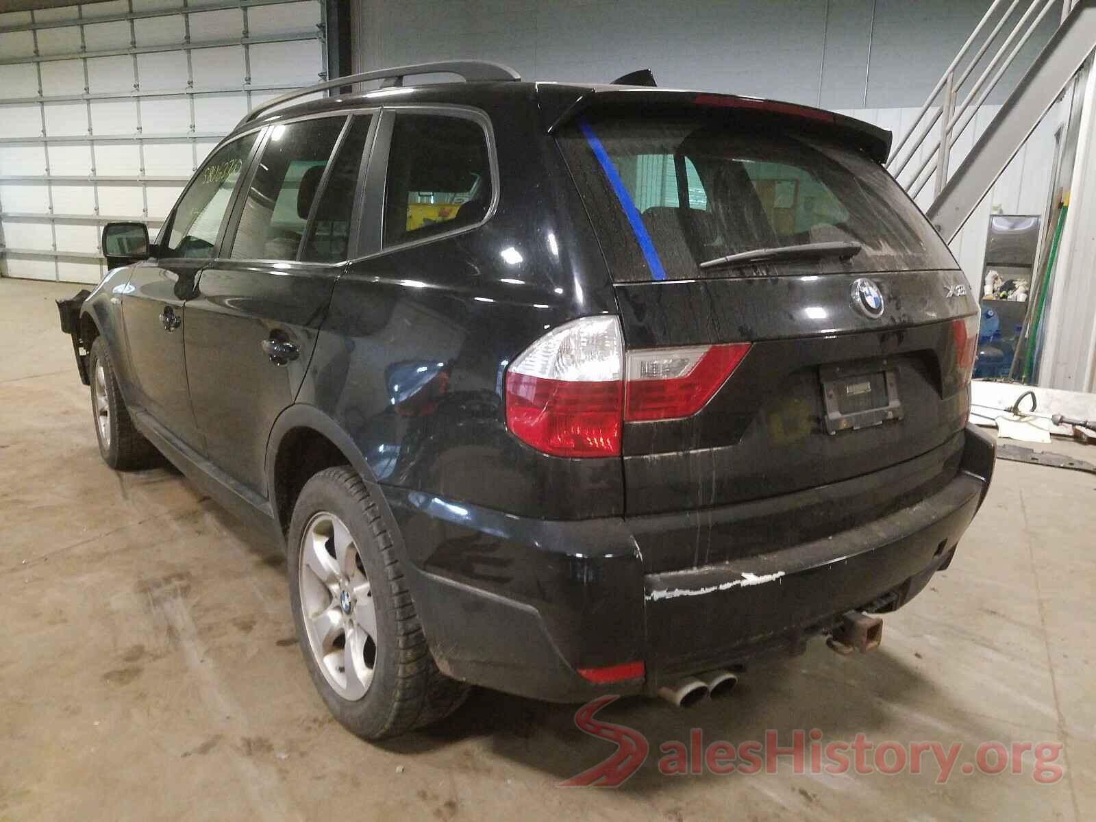 WBXPC93448WJ21957 2008 BMW X3