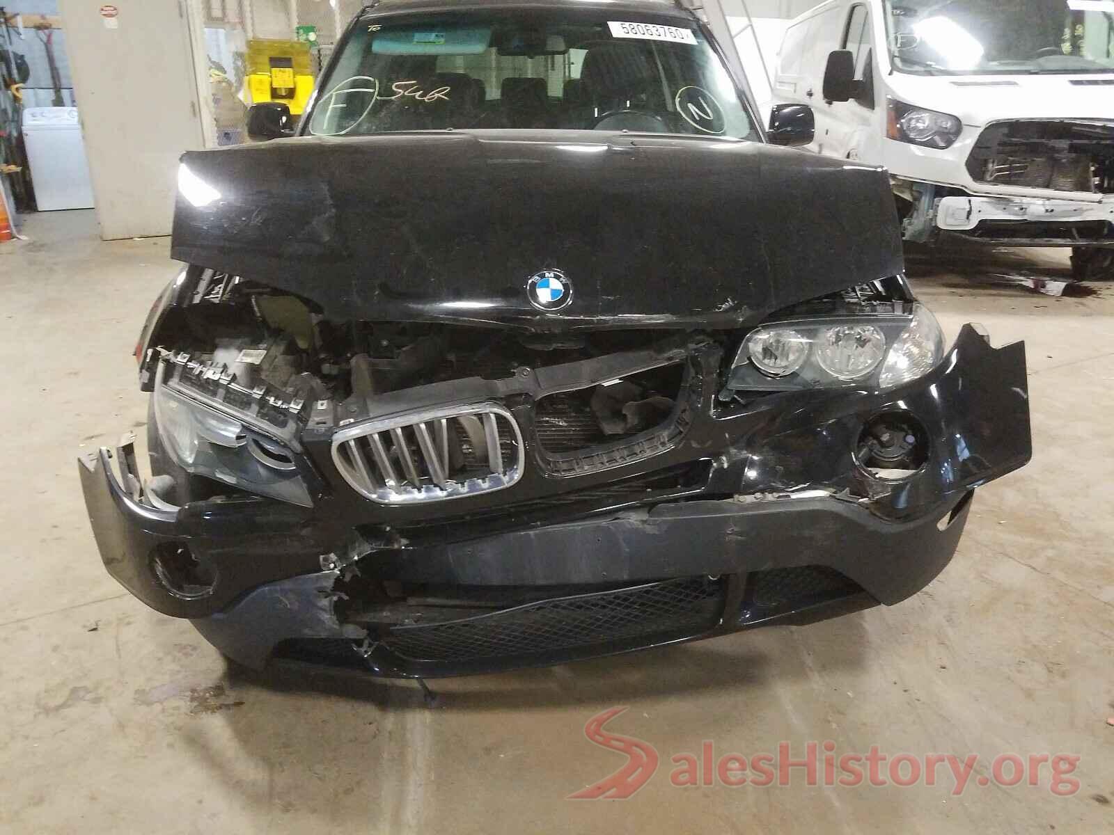 WBXPC93448WJ21957 2008 BMW X3