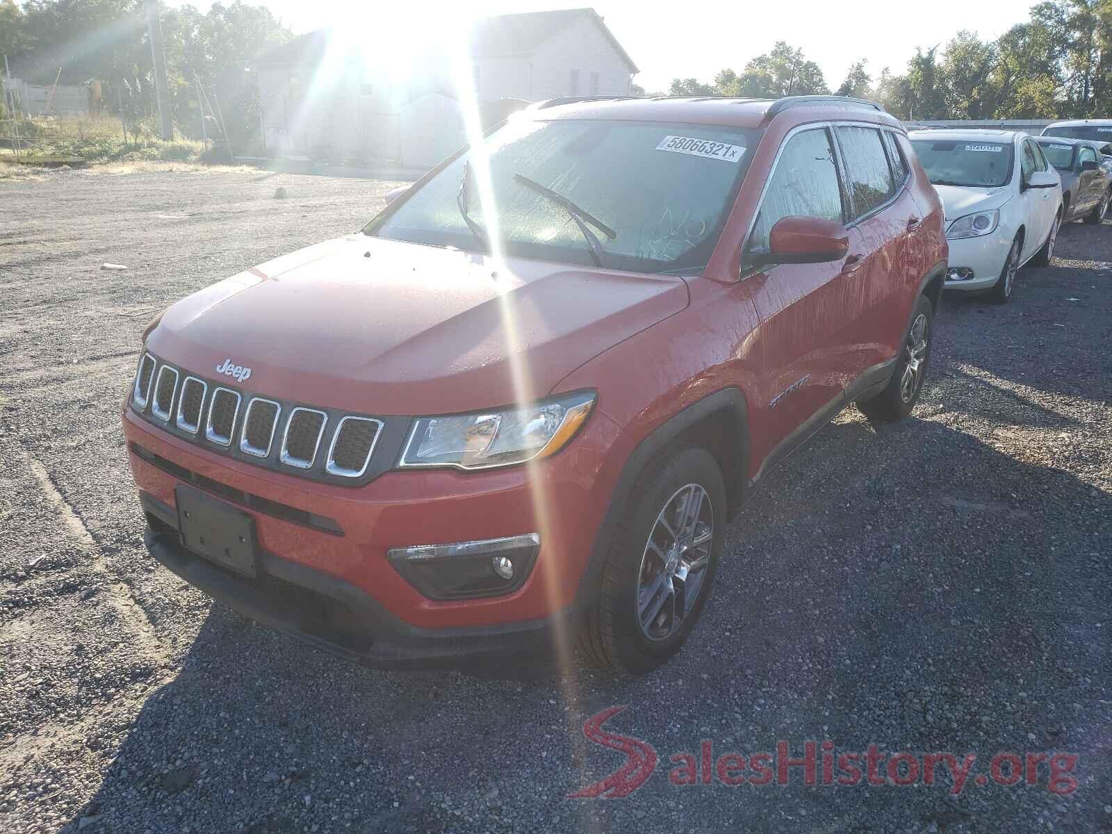 3C4NJCBB6KT615547 2019 JEEP COMPASS