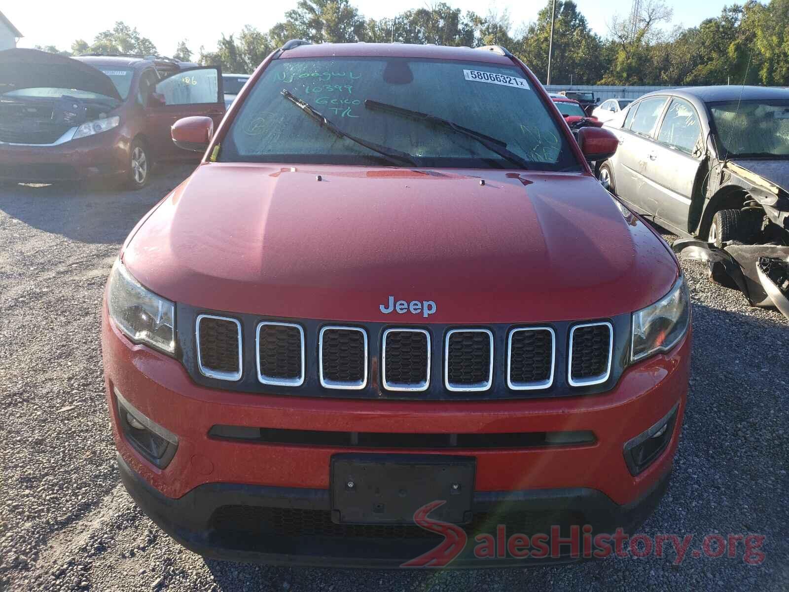 3C4NJCBB6KT615547 2019 JEEP COMPASS