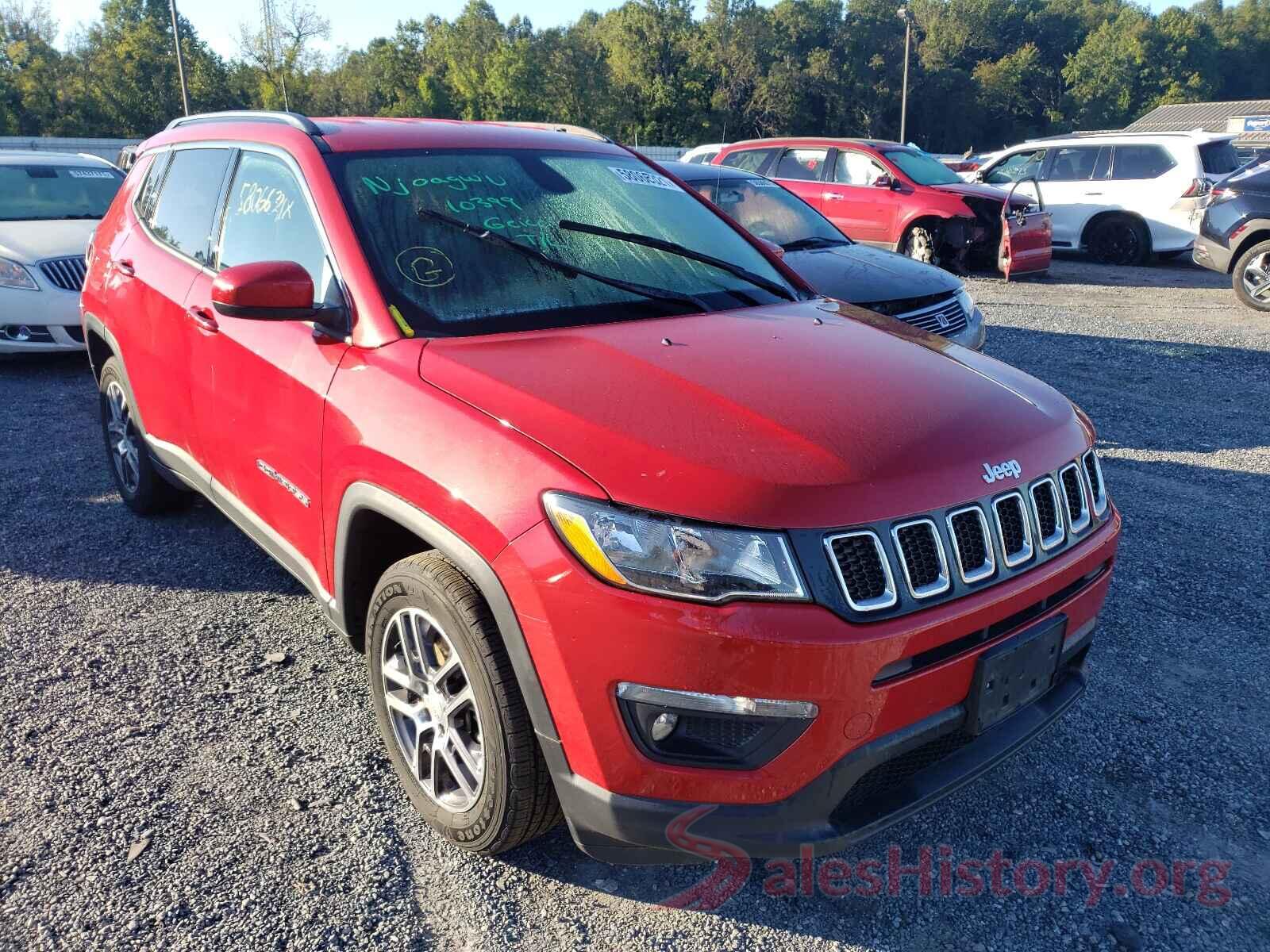 3C4NJCBB6KT615547 2019 JEEP COMPASS