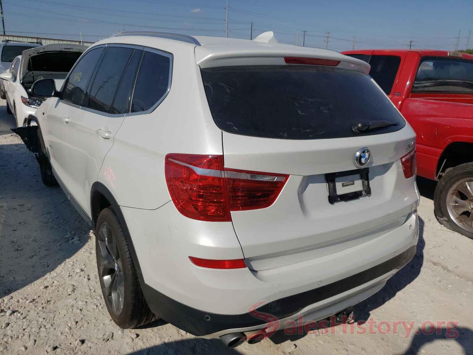 5UXWX9C59H0T05380 2017 BMW X3