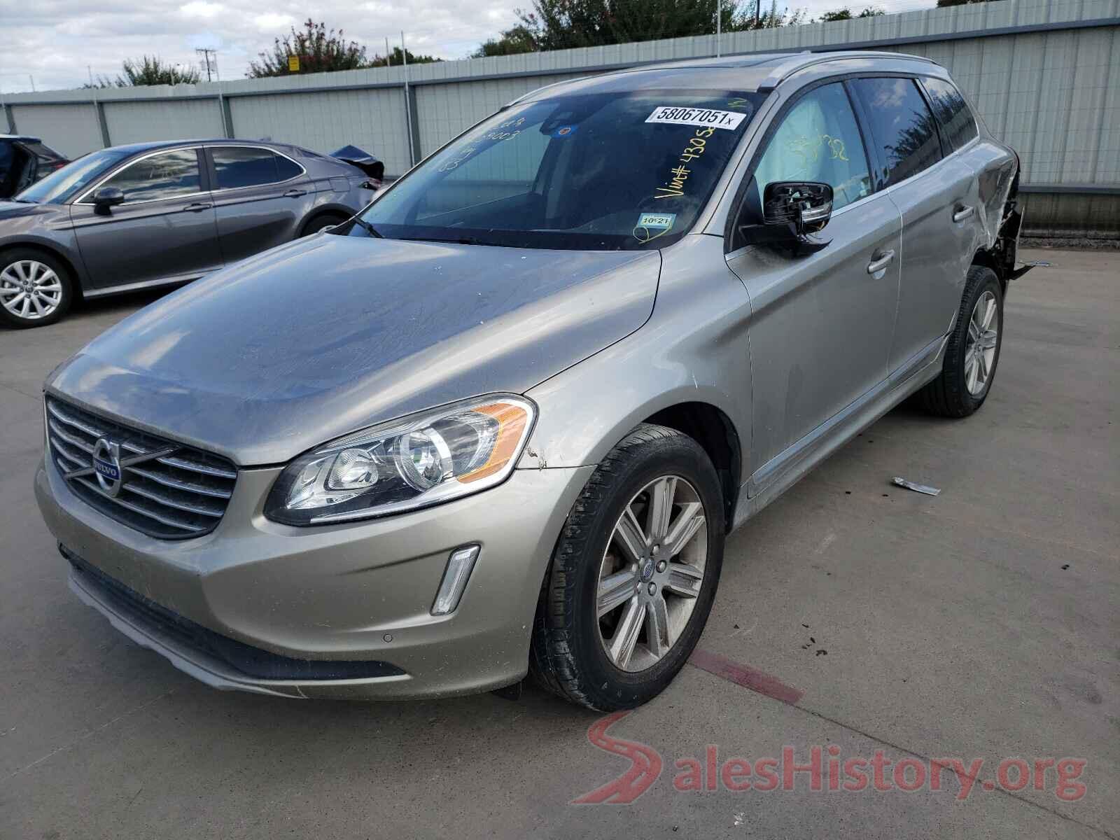 YV449MDK5G2843052 2016 VOLVO XC60