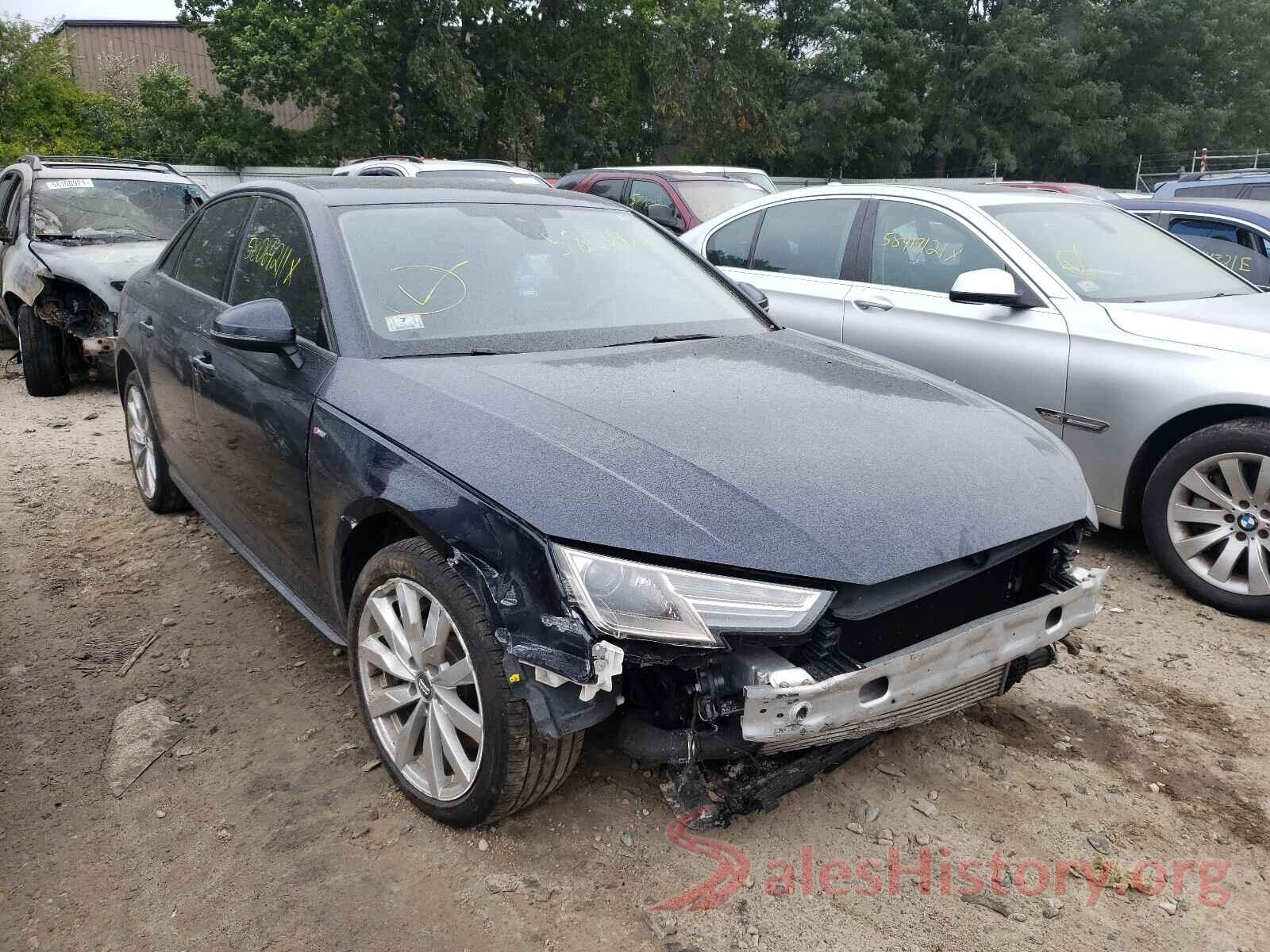 WAUDNAF48JA038703 2018 AUDI A4