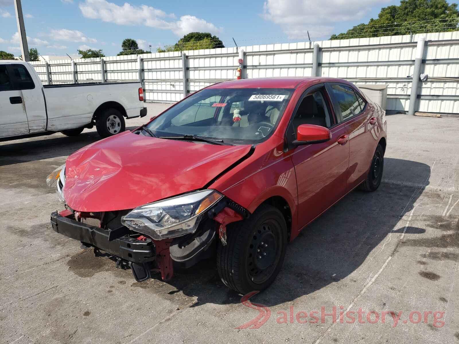 2T1BURHE1GC702099 2016 TOYOTA COROLLA