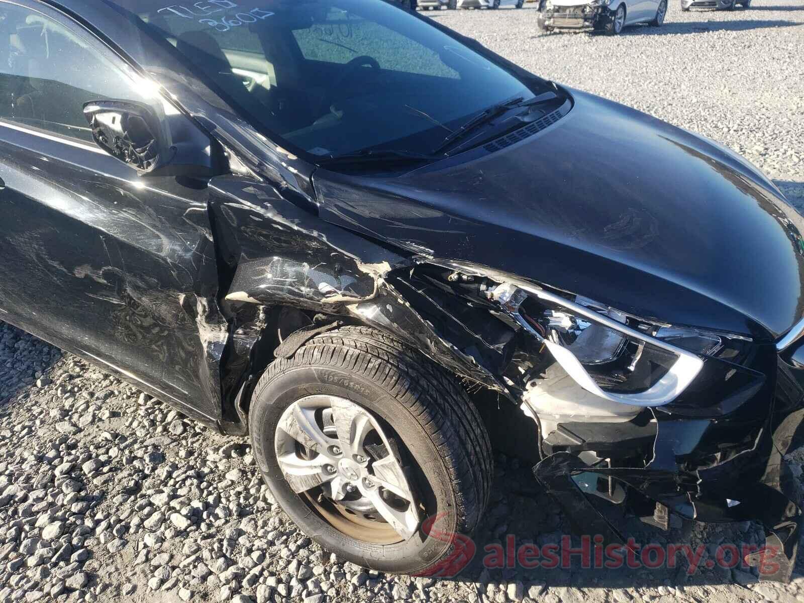 5NPDH4AE0GH783992 2016 HYUNDAI ELANTRA