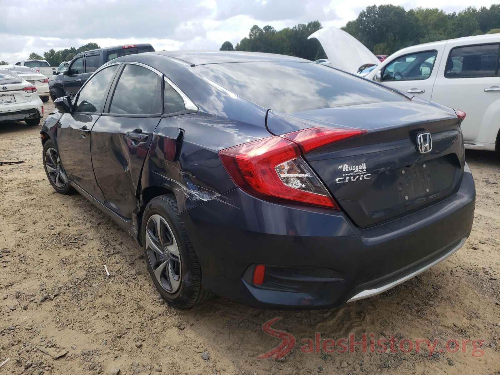 19XFC2F63KE039684 2019 HONDA CIVIC